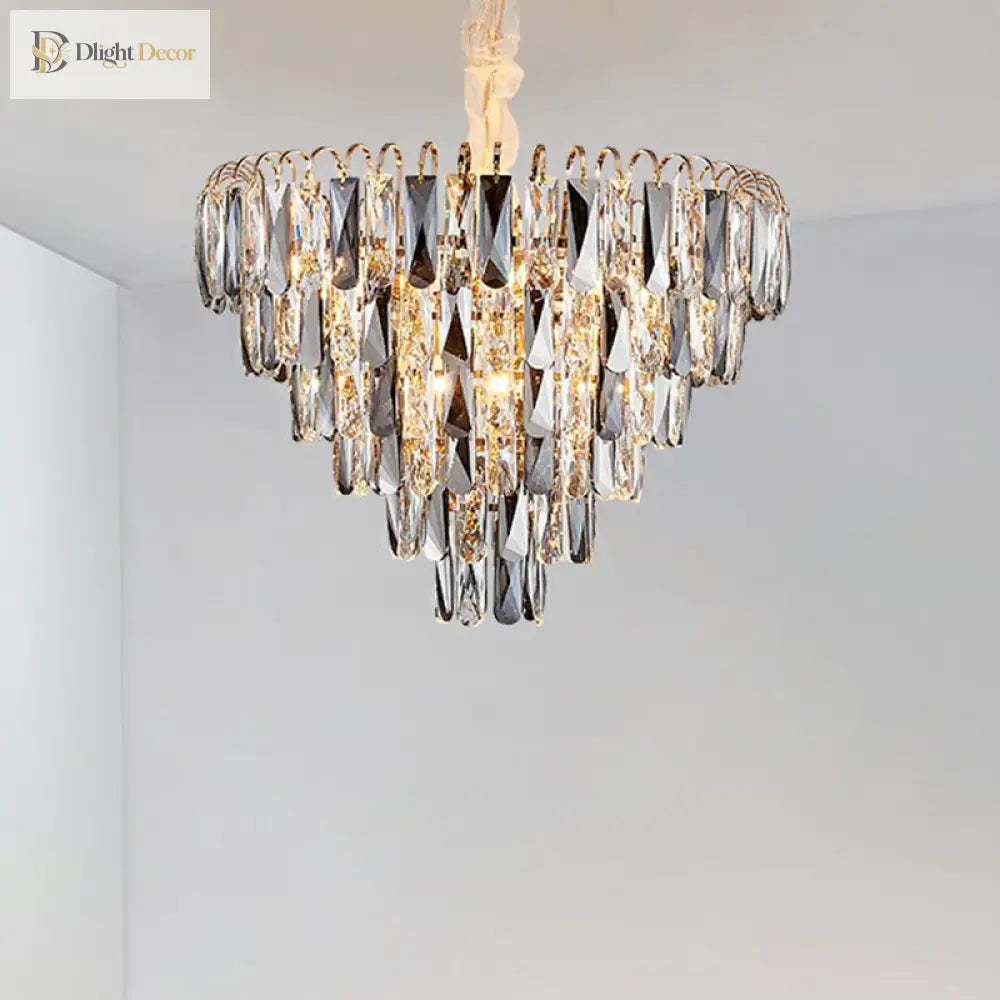 Faith Modern Crystal Chandelier | Dining Room Lighting