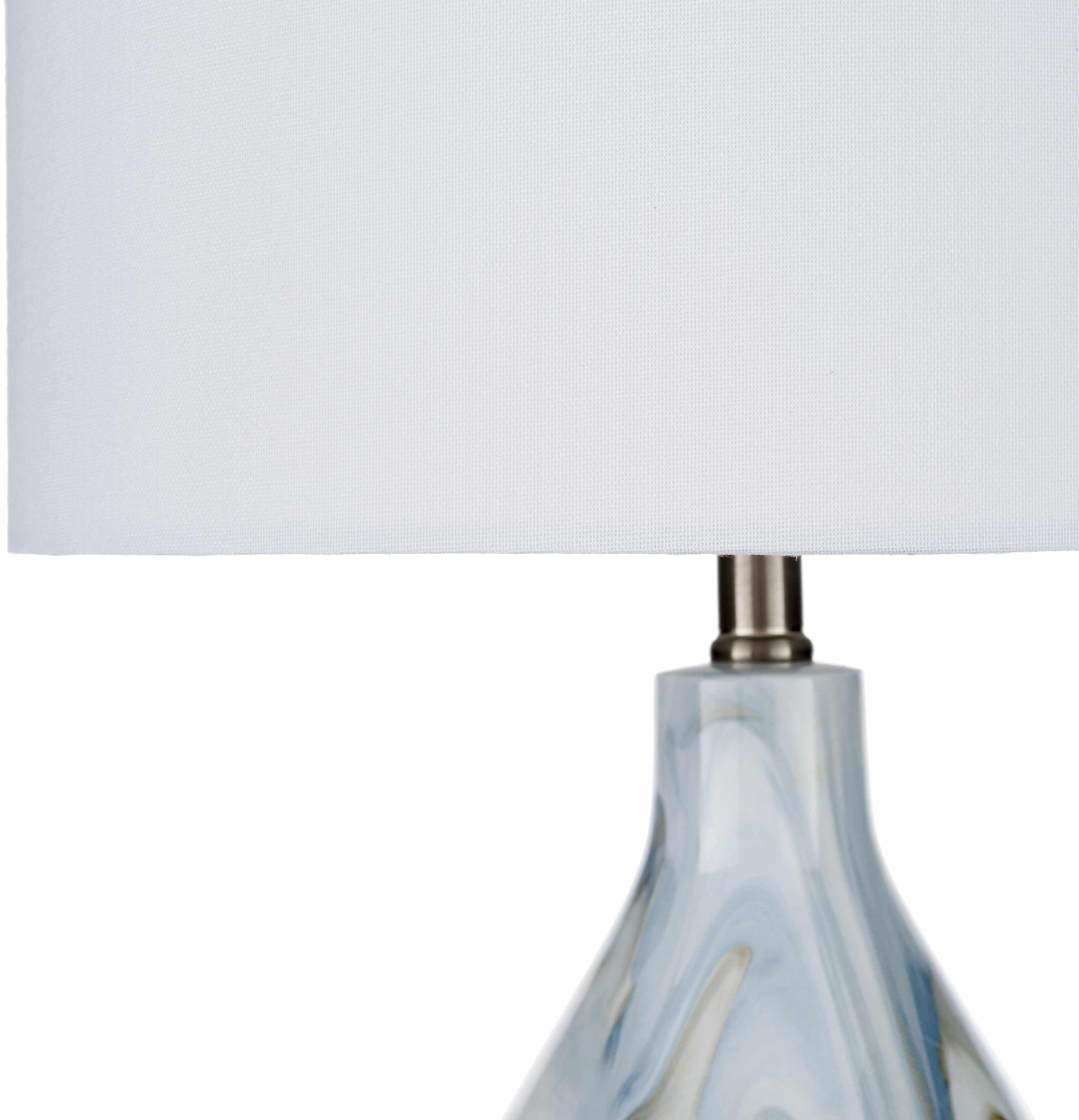 Farnborough Marble Ceramic Table Lamp - PRHOMZ
