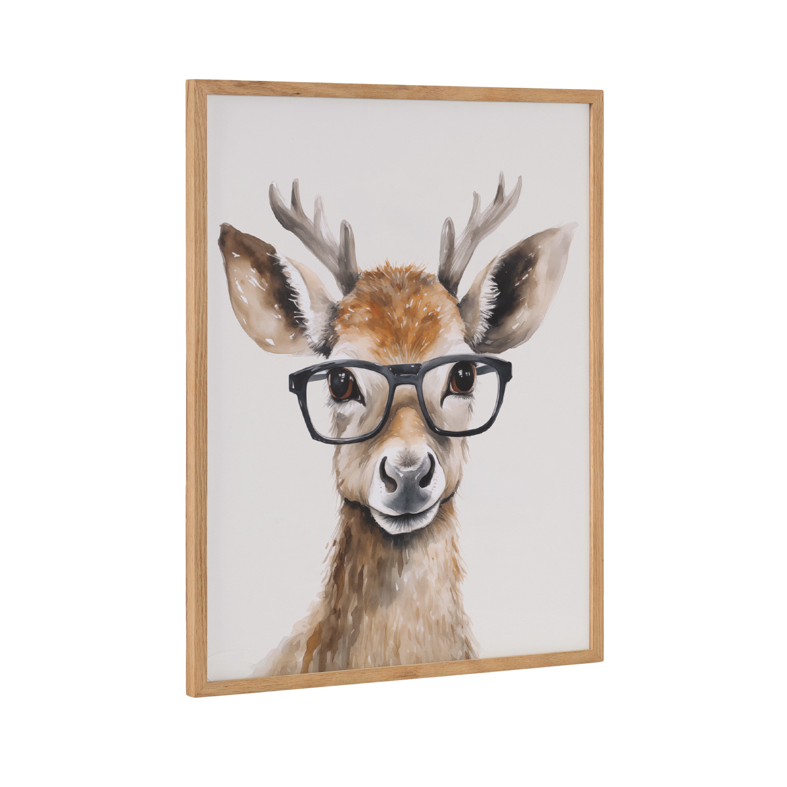 Gallery Cute Deer Wearing Glasses Print by The Creative Bunch Studio