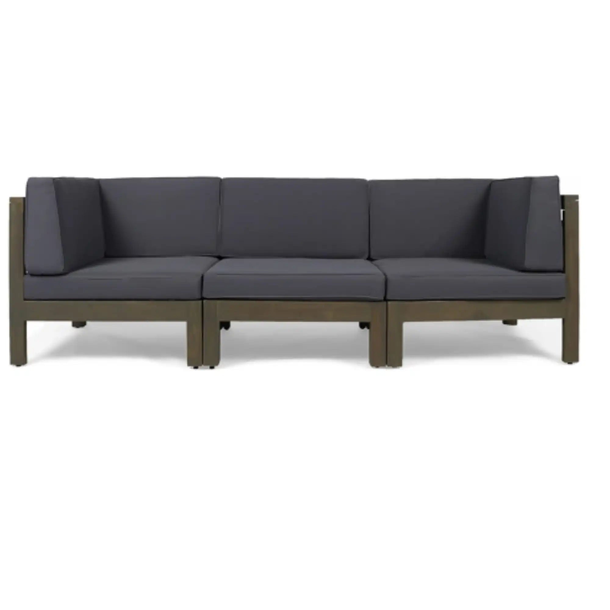 Oana 3 Piece Sofa Set With Water Resistant Cushions