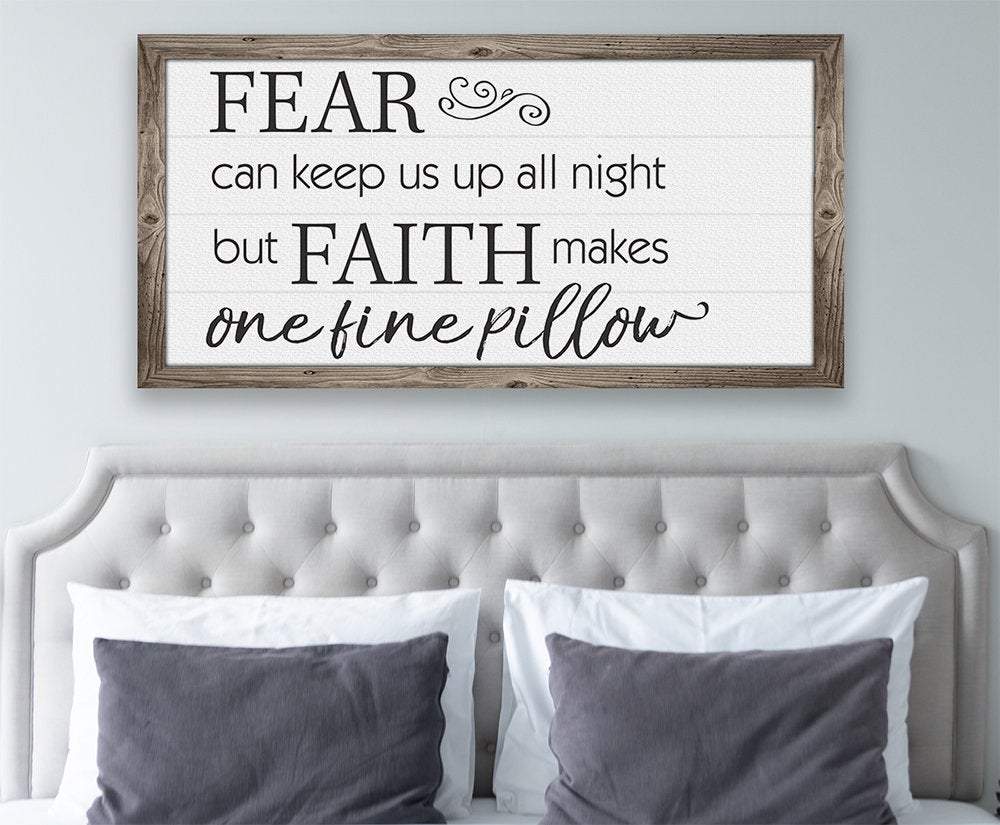 Fear Can Keep Us Up - Canvas