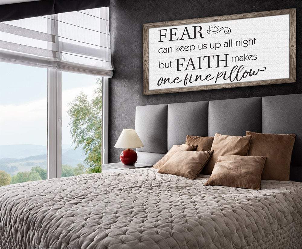 Fear Can Keep Us Up - Canvas