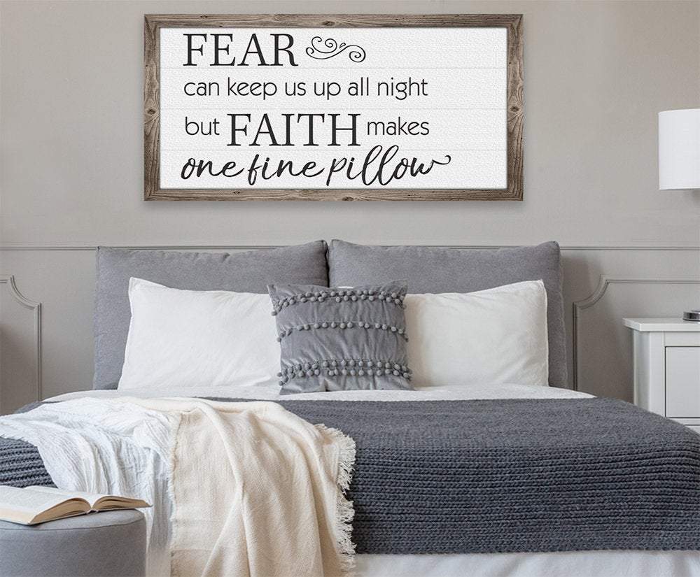 Fear Can Keep Us Up - Canvas