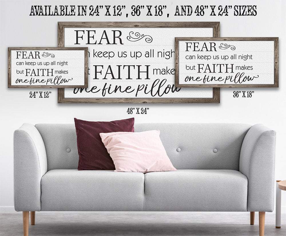 Fear Can Keep Us Up - Canvas