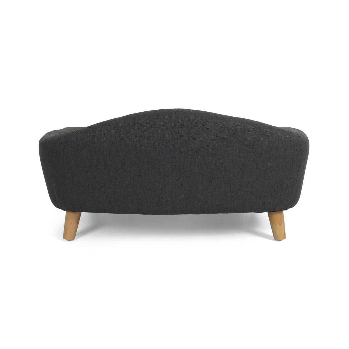 Elevated Dog Bed Frame for Small Dogs with Rubber Wood Legs