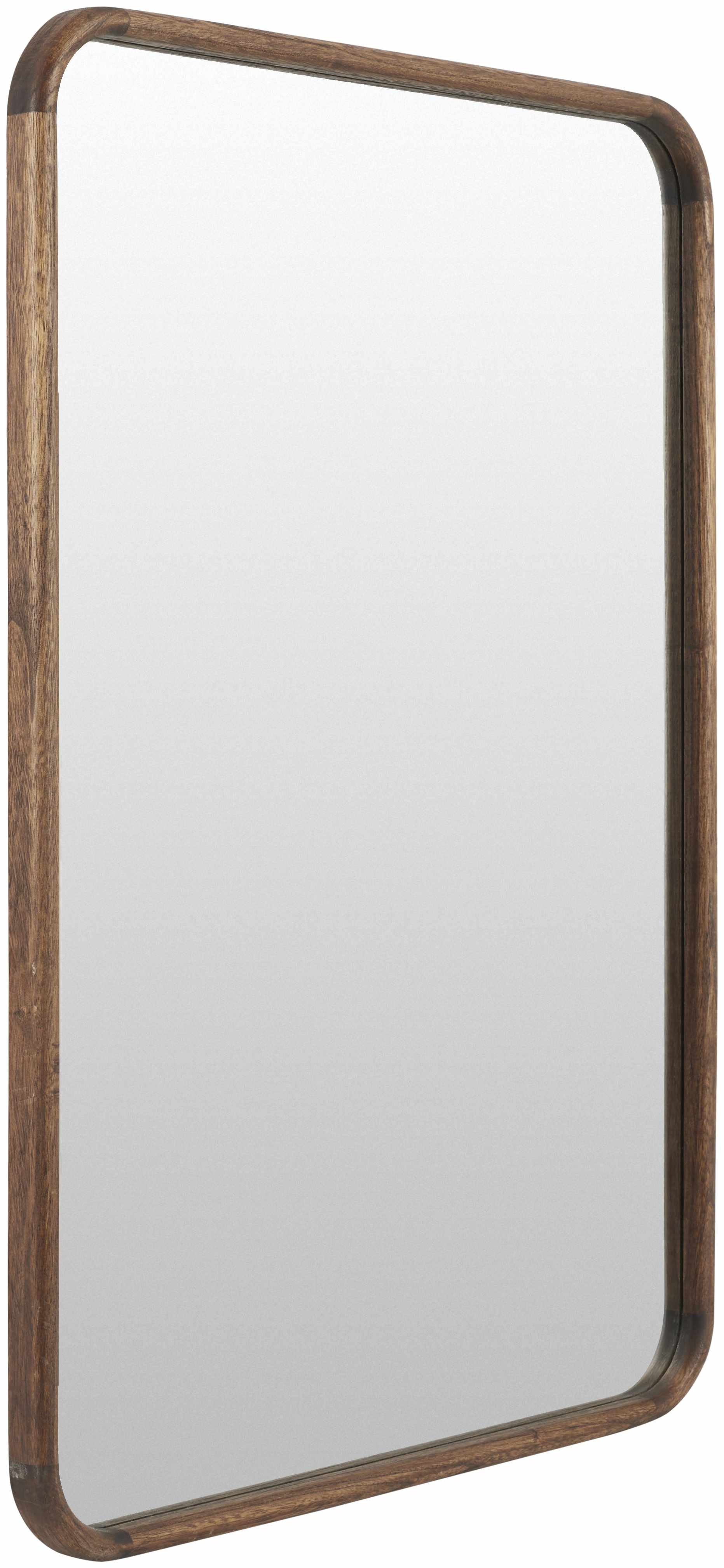 Formignana Dark Brown Circular Wall Mirror-1