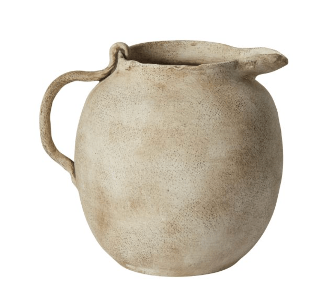 Eleanor Off-White Ceramic Jug