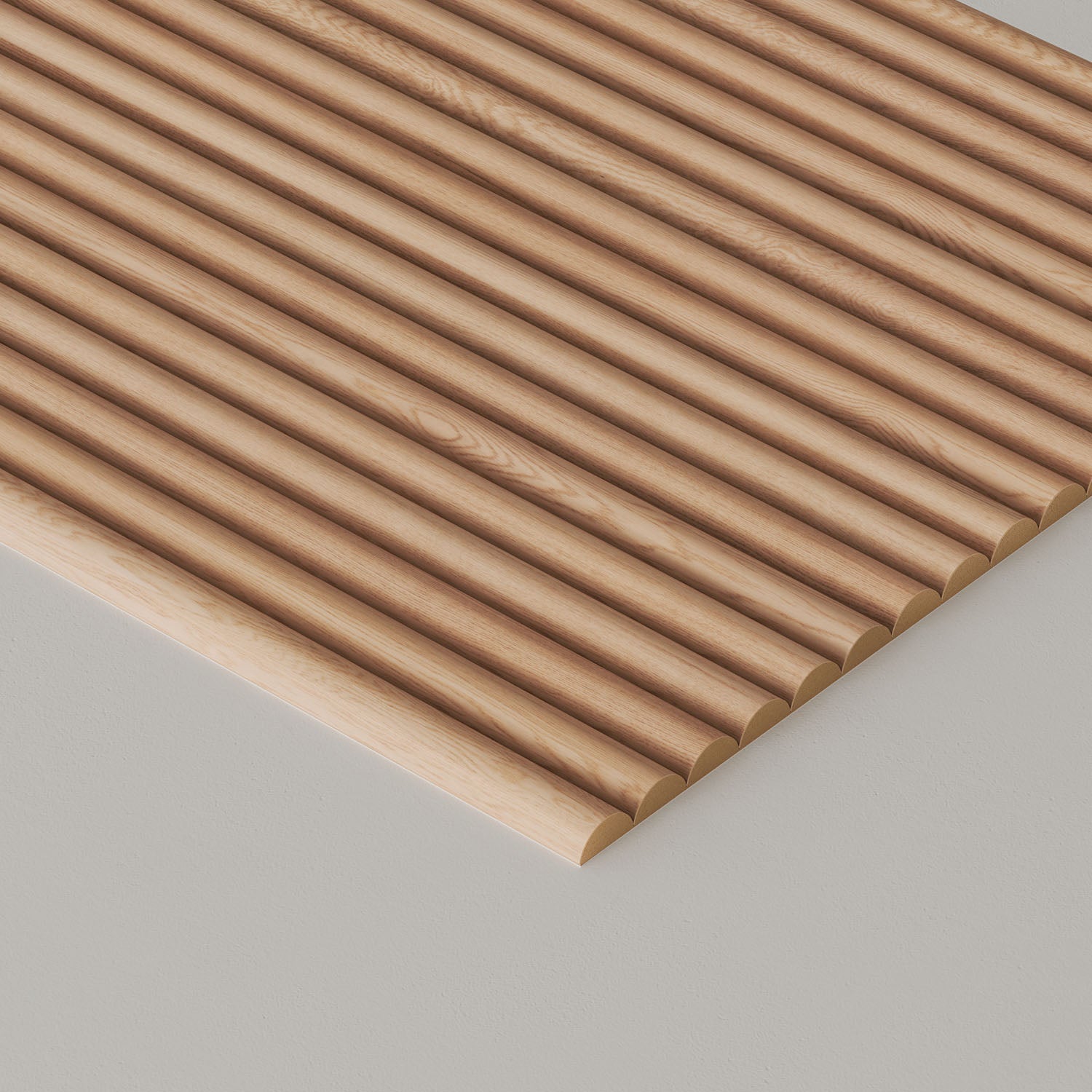 Flexible Ribbed Wood Panels