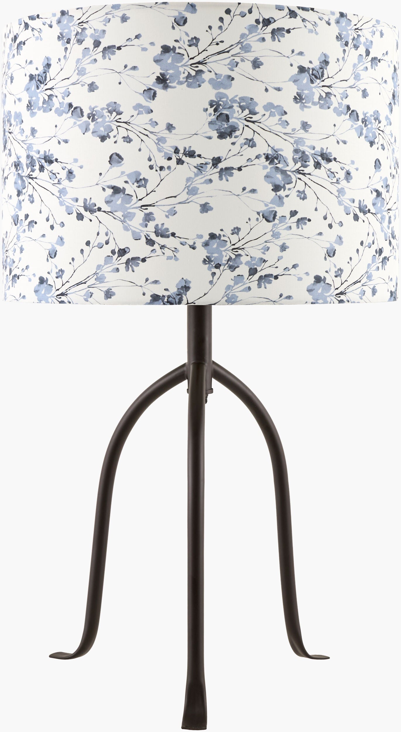 Deep White Traditional Table Lamp with linen details for bedside or console tables-0