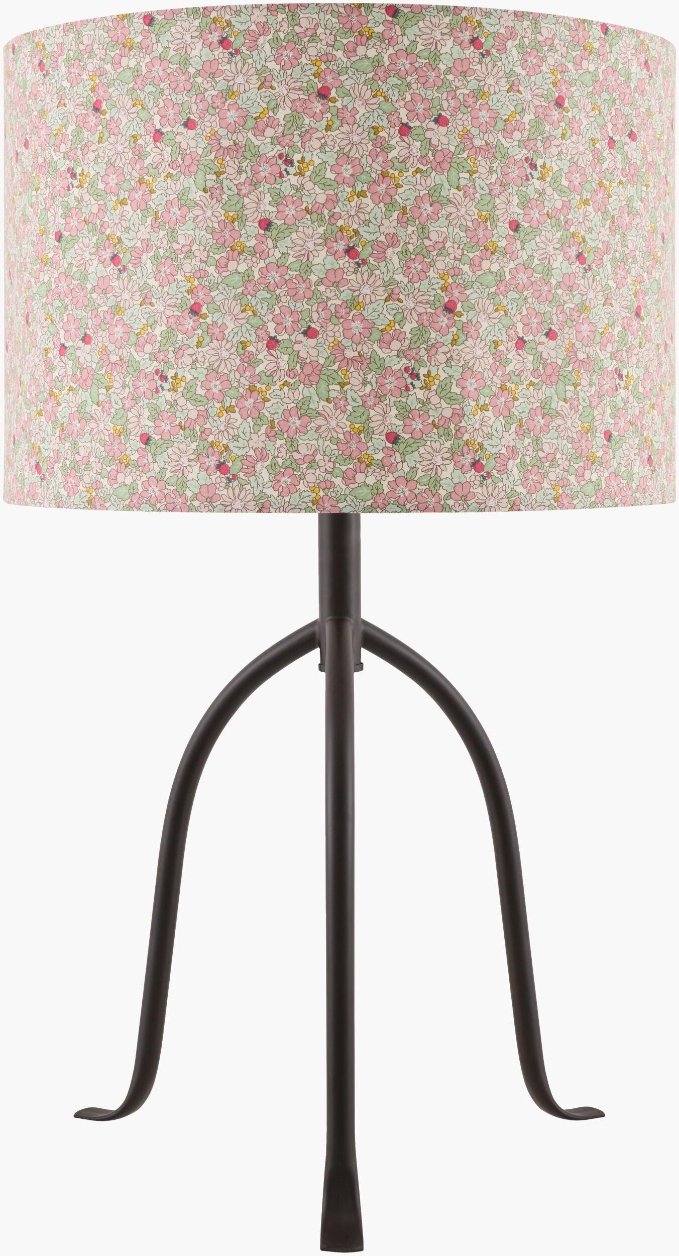 Bright Beige Traditional Table Lamp with linen details for bedside or console tables-0