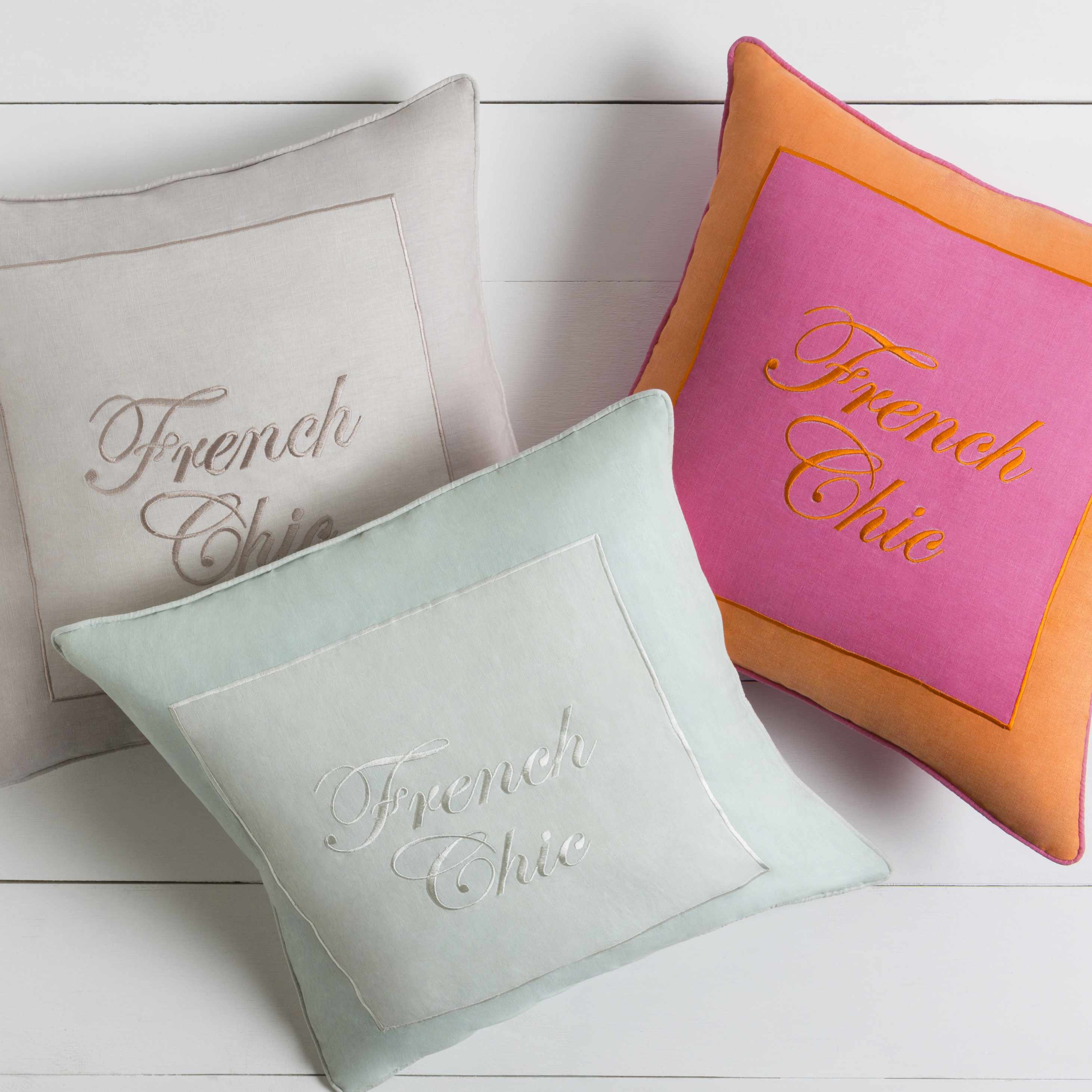 Ashcroft French Chic Throw Pillow - Clearance-1