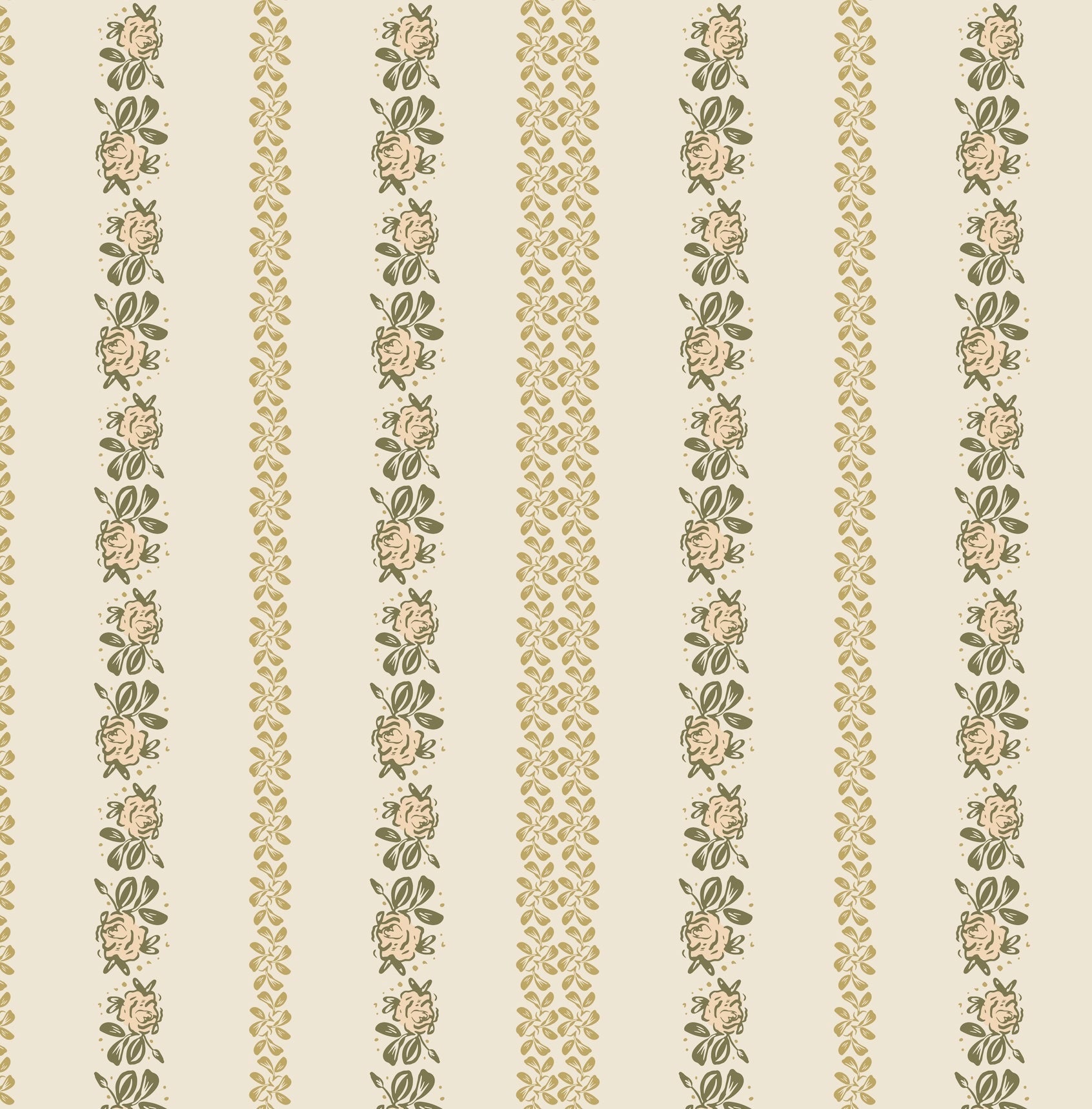 Evanthe Wallpaper by WabiSabi Pattern Studio