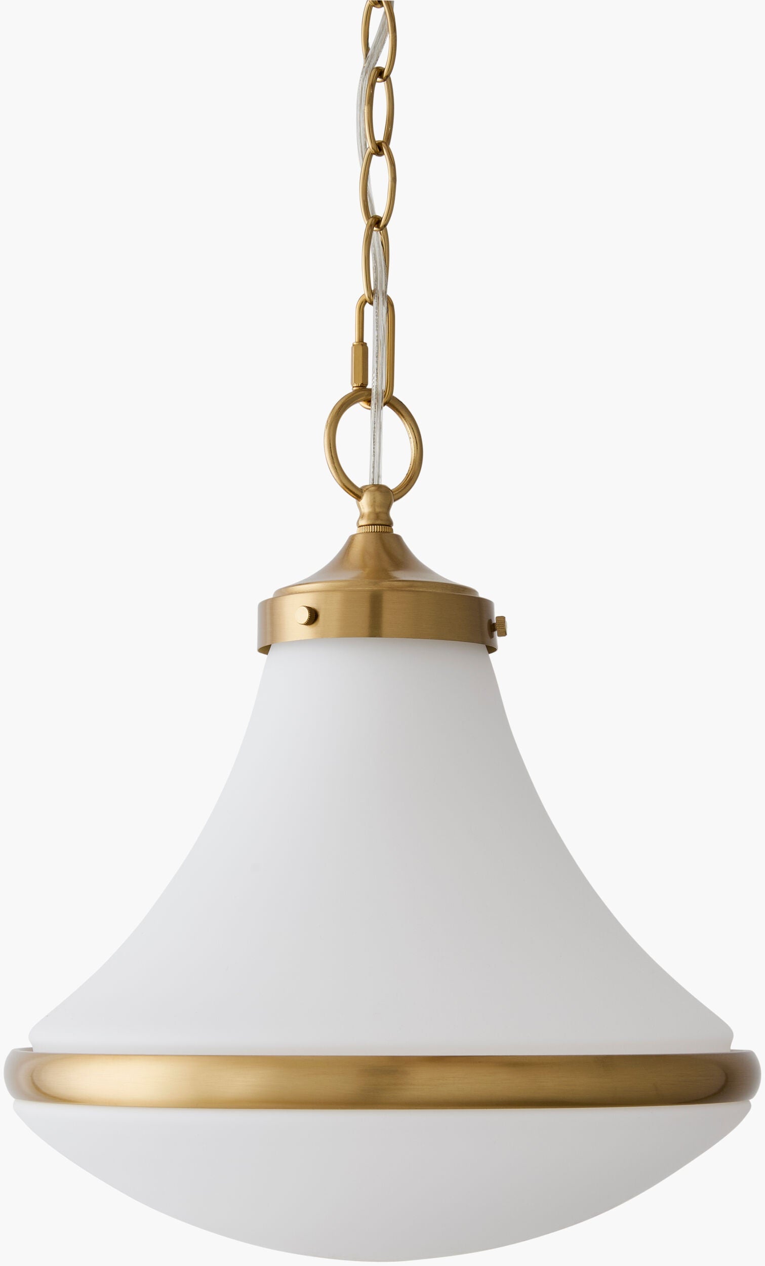Rich Mustard Modern Pendant Light with glass details for kitchen islands or dining areas-0