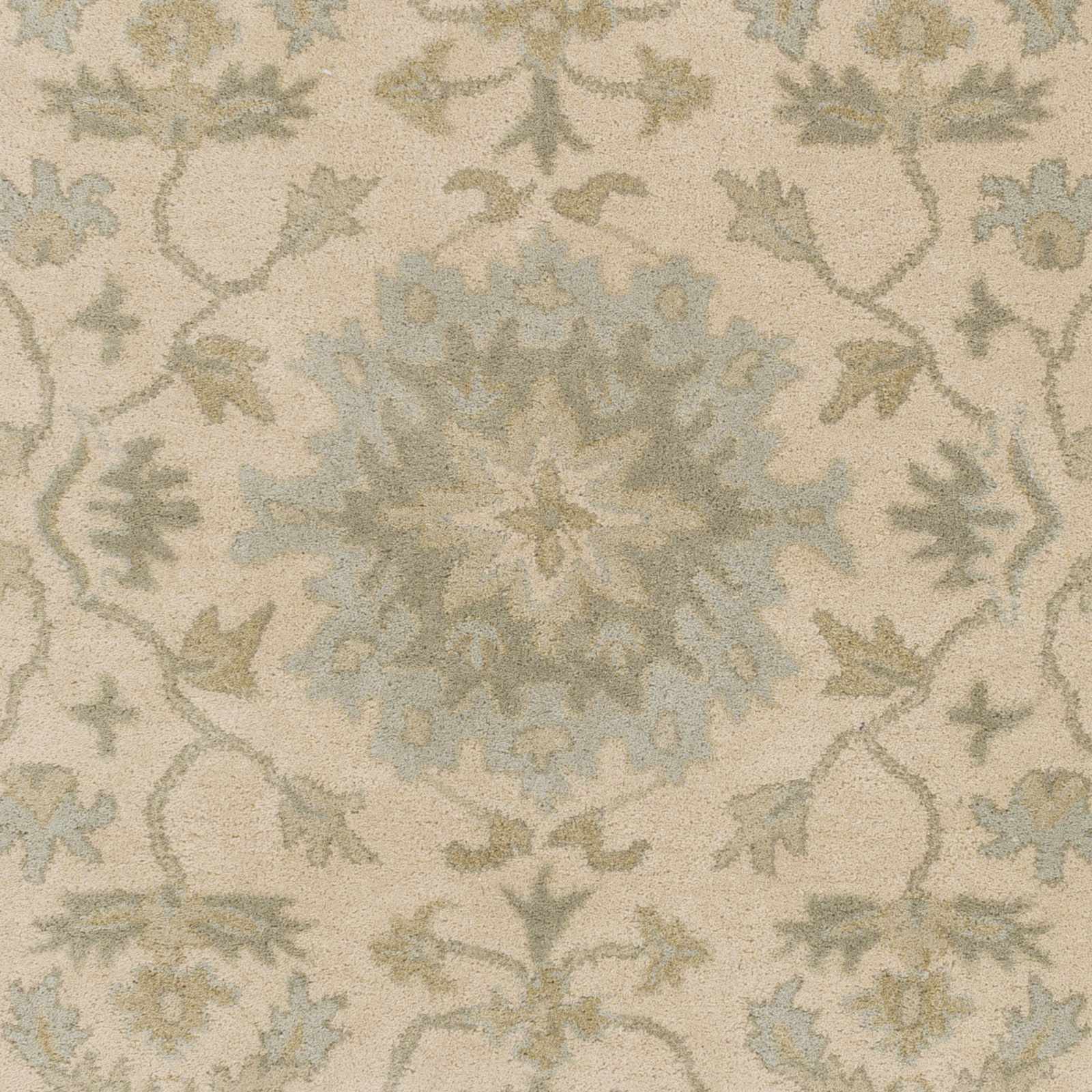 Hazen 1197 Hand Tufted Light Beige Wool Rug