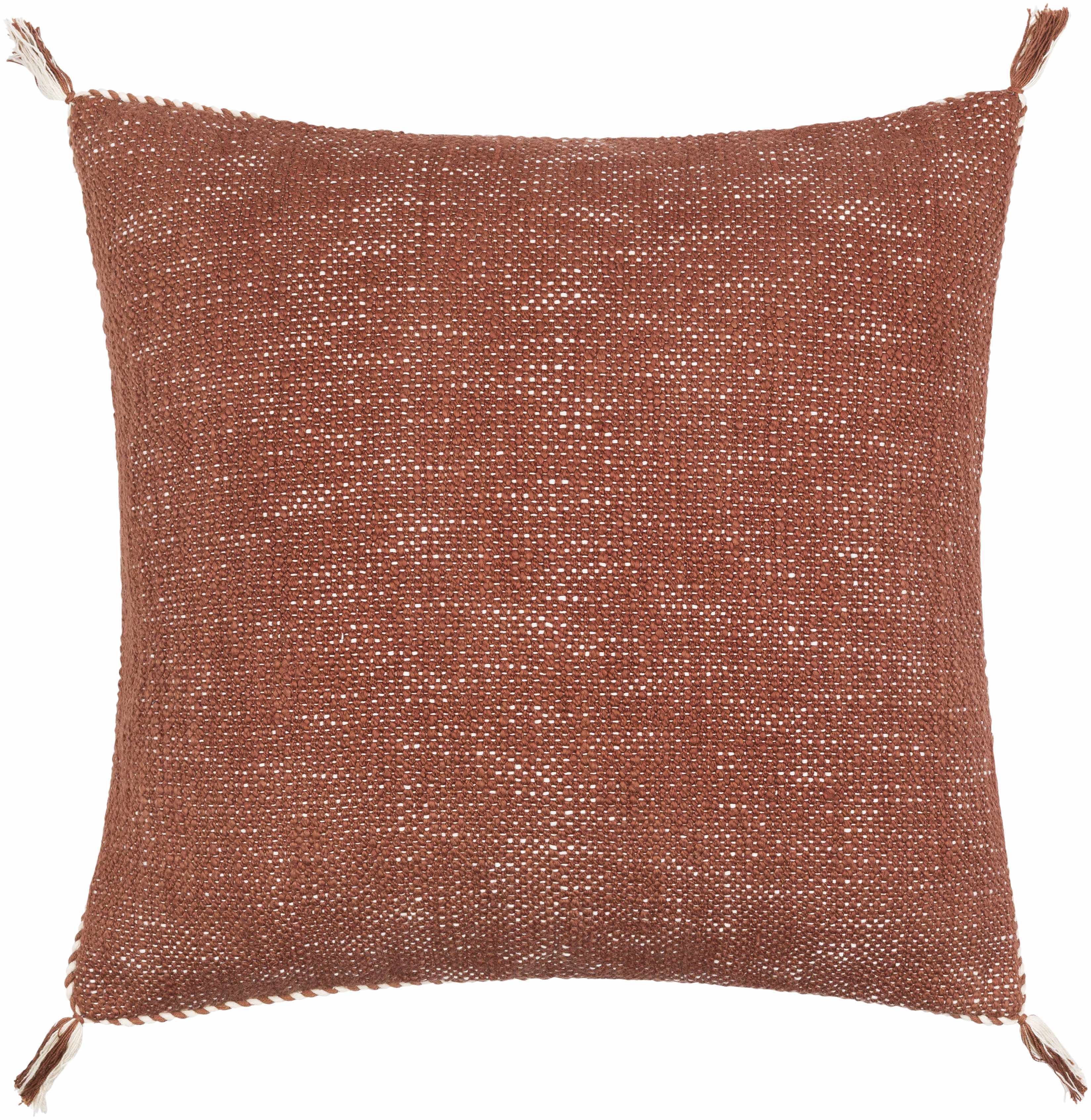 Gamewell Brown Square Throw Pillow - Clearance-0