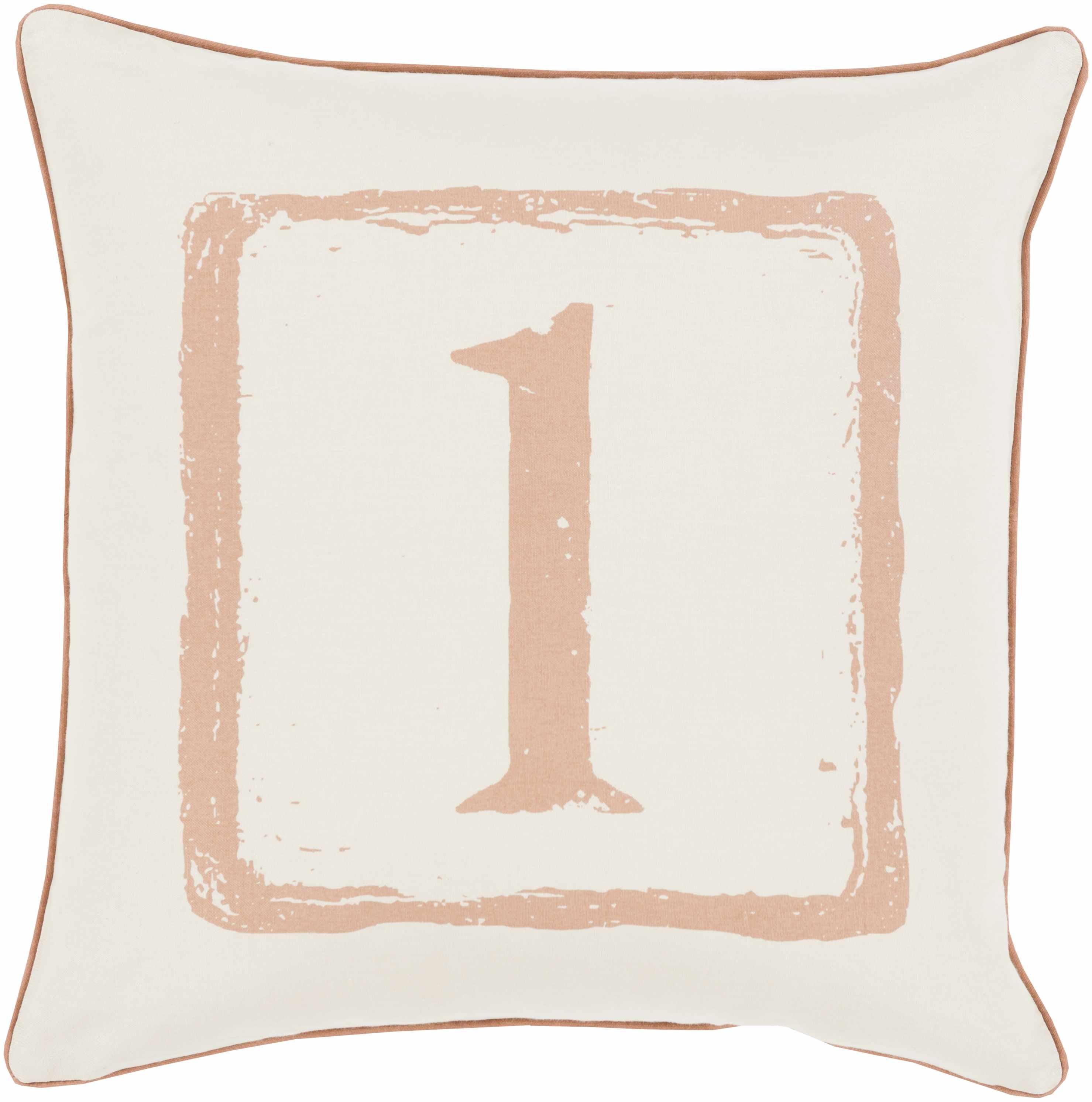 Gaylesville Number 1 Throw Pillow - Clearance - PRHOMZ