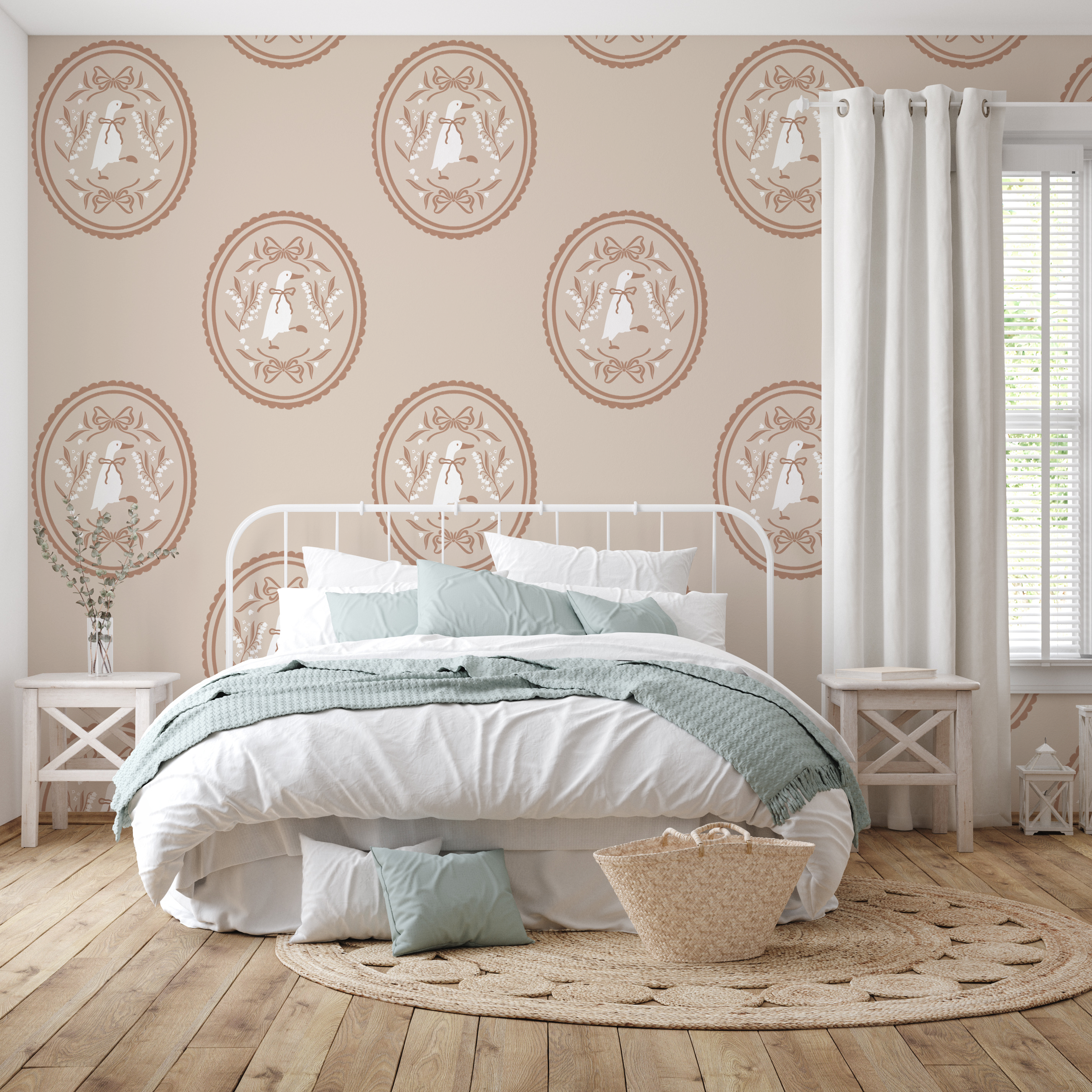 Gemima Wallpaper by The Beau Studio