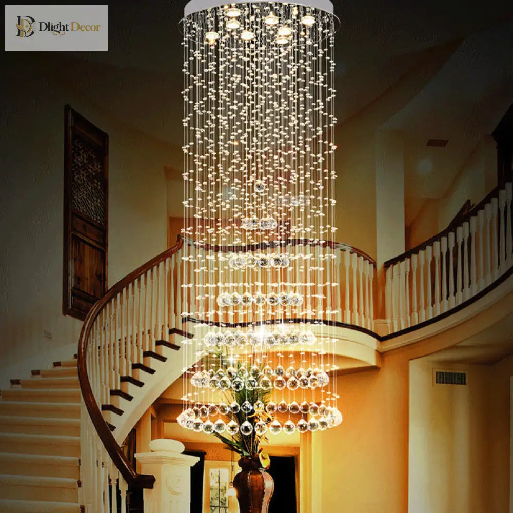 Georgia Crystal Chandelier | Modern Dining Room Lighting