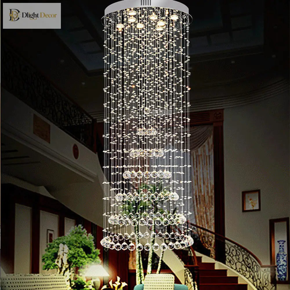 Georgia Crystal Chandelier | Modern Dining Room Lighting