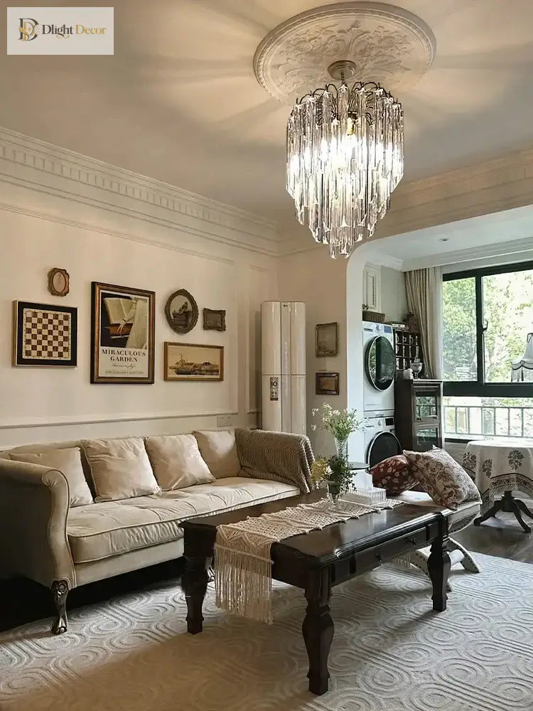 Gianna Crystal Chandelier | Hallway & Entry Home Lighting