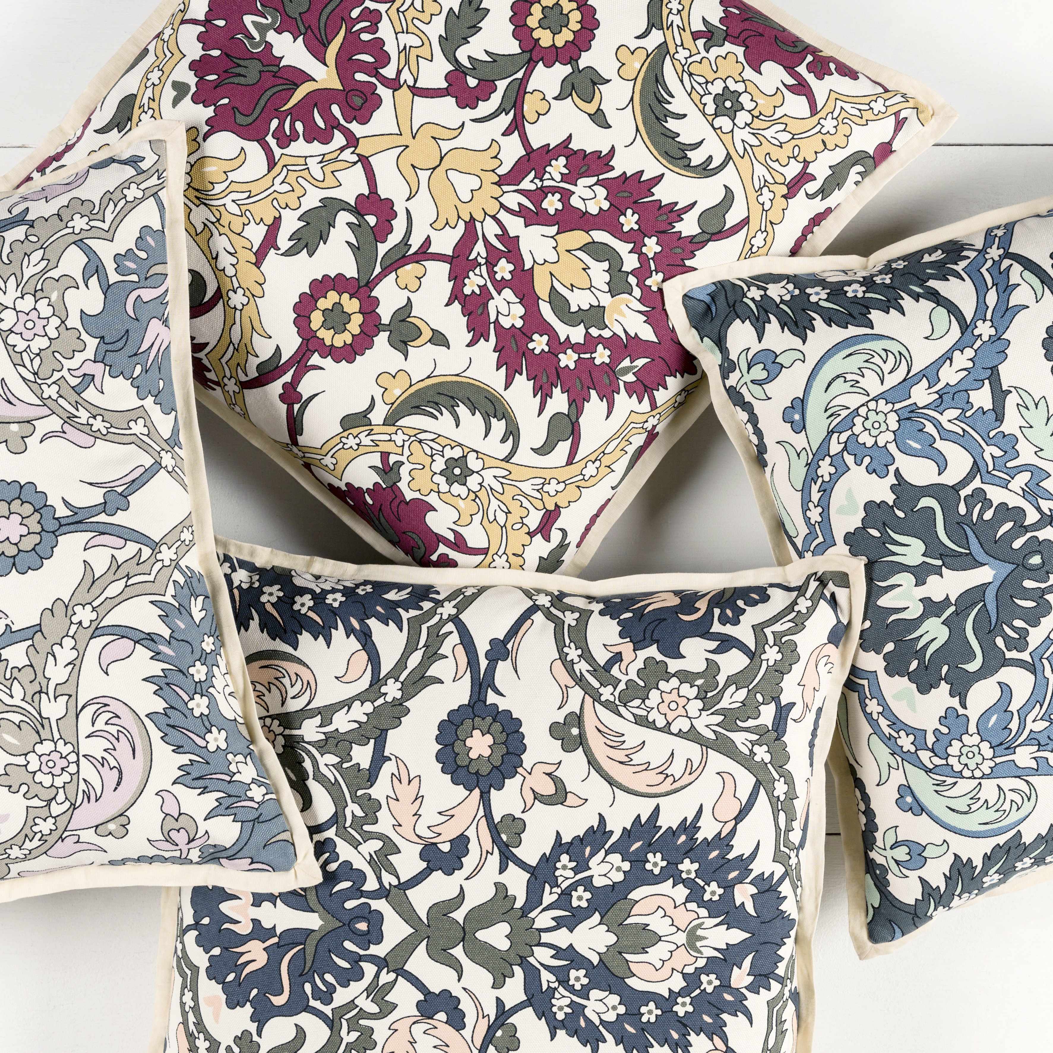 Giffnock Floral Peach Accent Pillow - Clearance-1