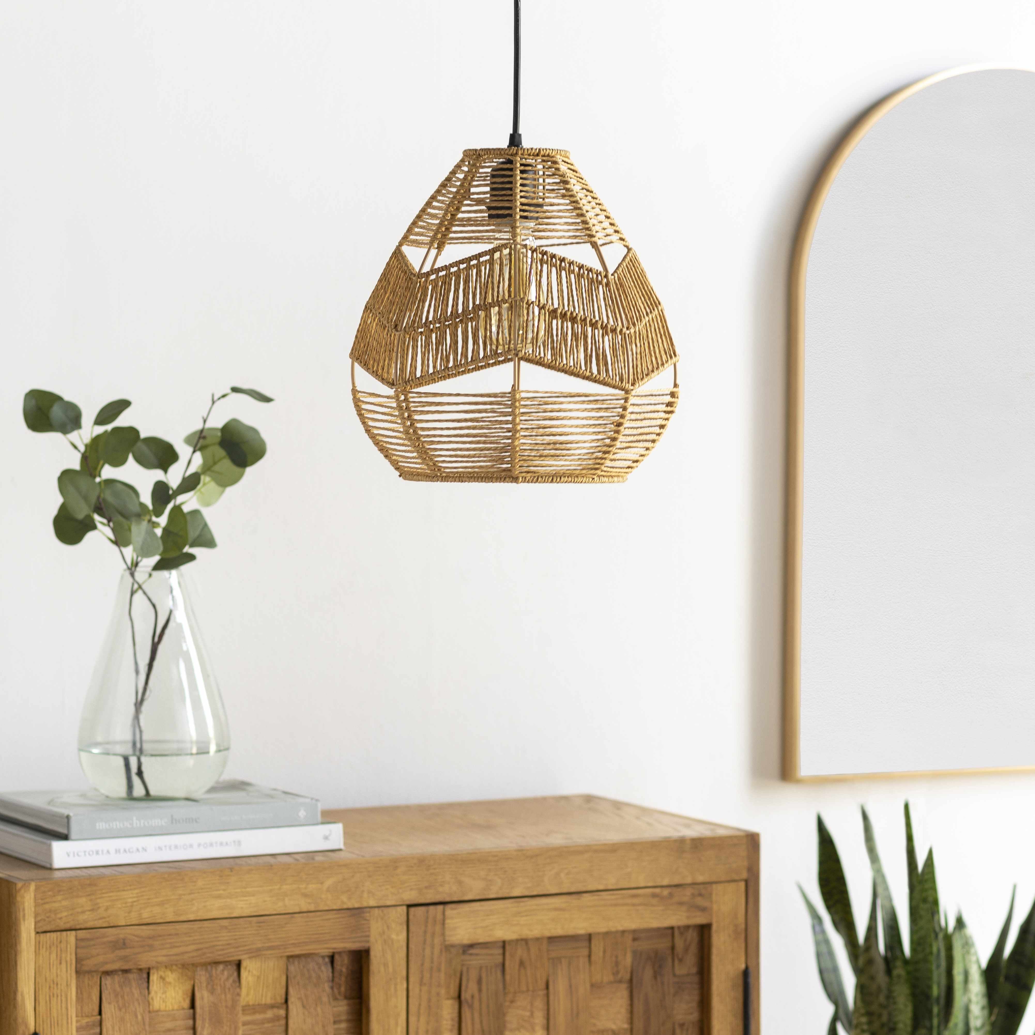 Guillestre Rattan Pendant-4