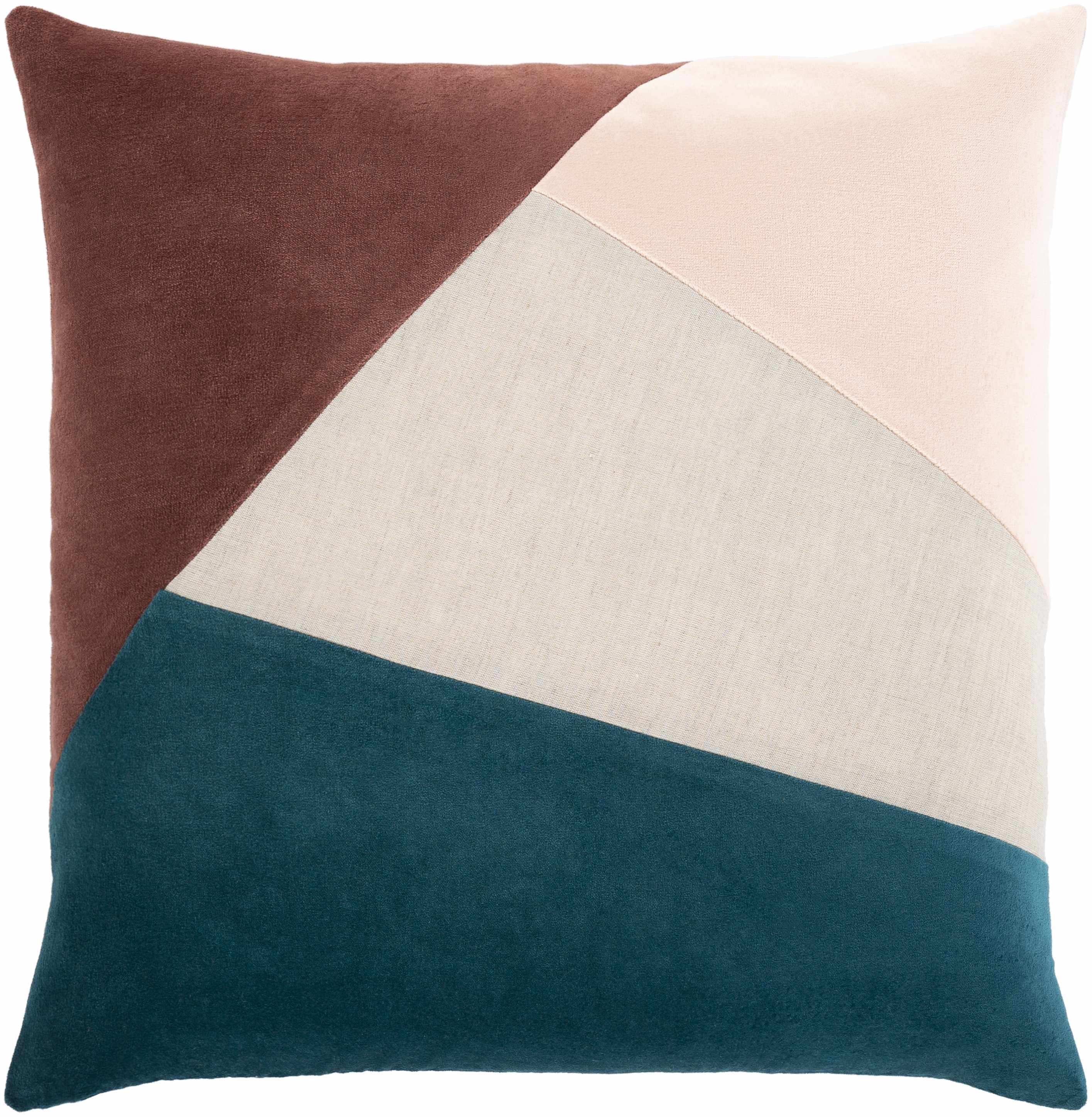 Glemsford Multicolor Geometric Throw Pillow-0