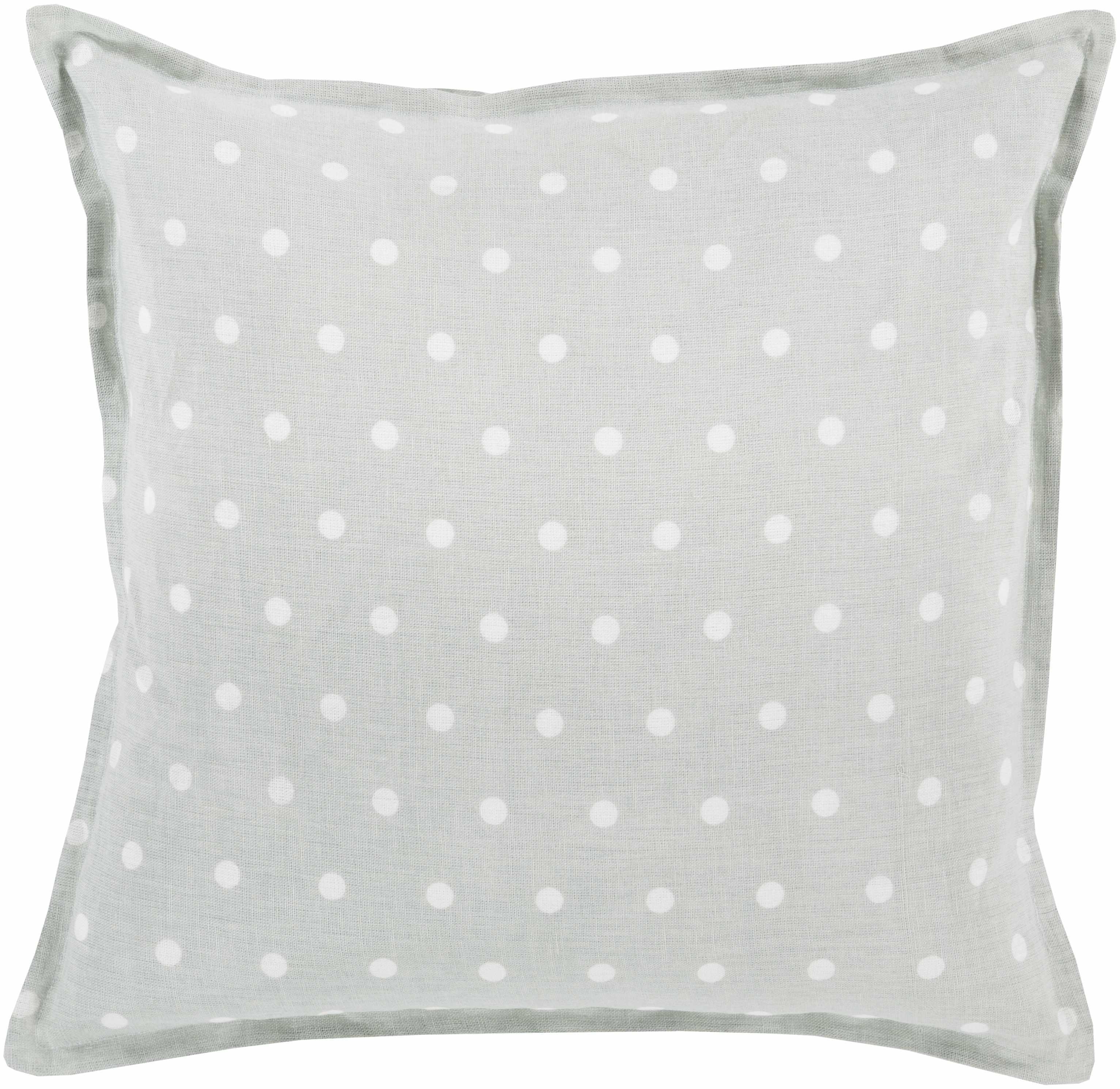 Glendenning Gray Polka Dot Pillow - Clearance - PRHOMZ