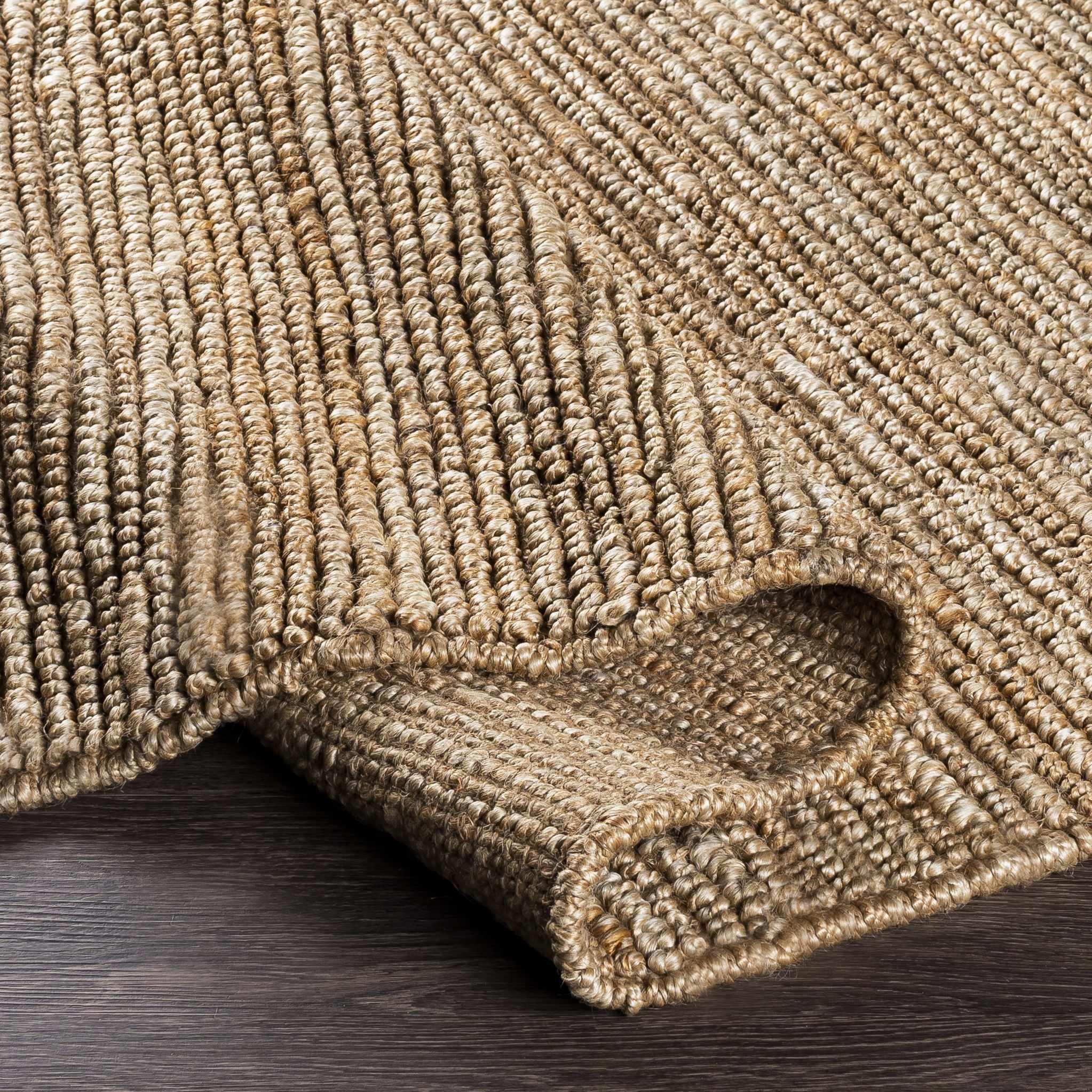 Glover Natural Braided Jute Carpet - PRHOMZ