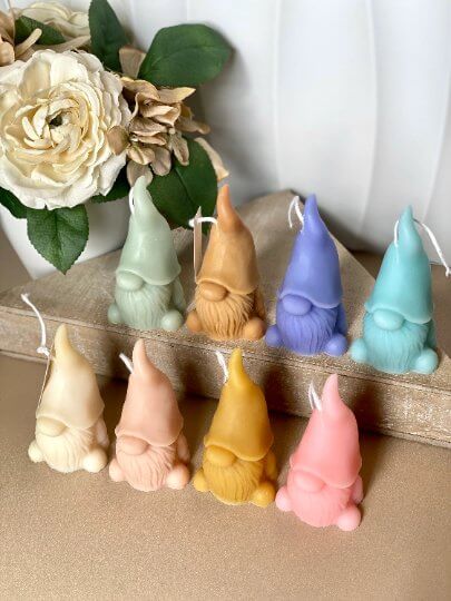 Gnome Scented Candle | Handcrafted Home Decor