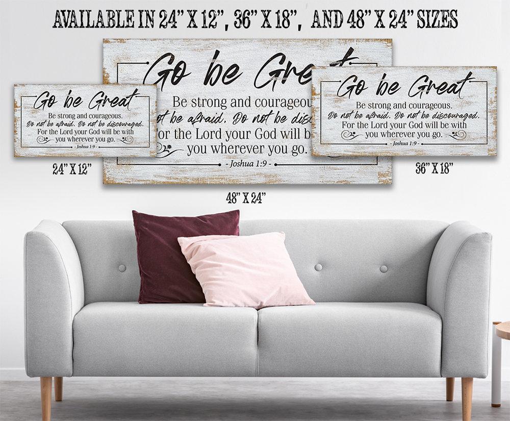 Go Be Great - Canvas