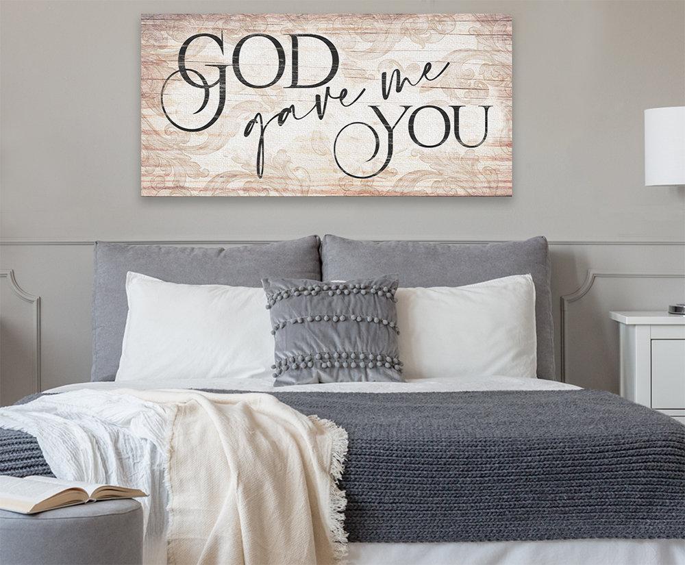 God Gave Me You - Canvas