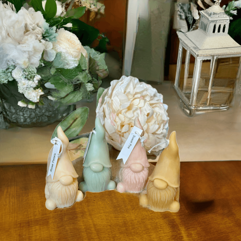 Gnome Scented Candle | Handcrafted Home Decor