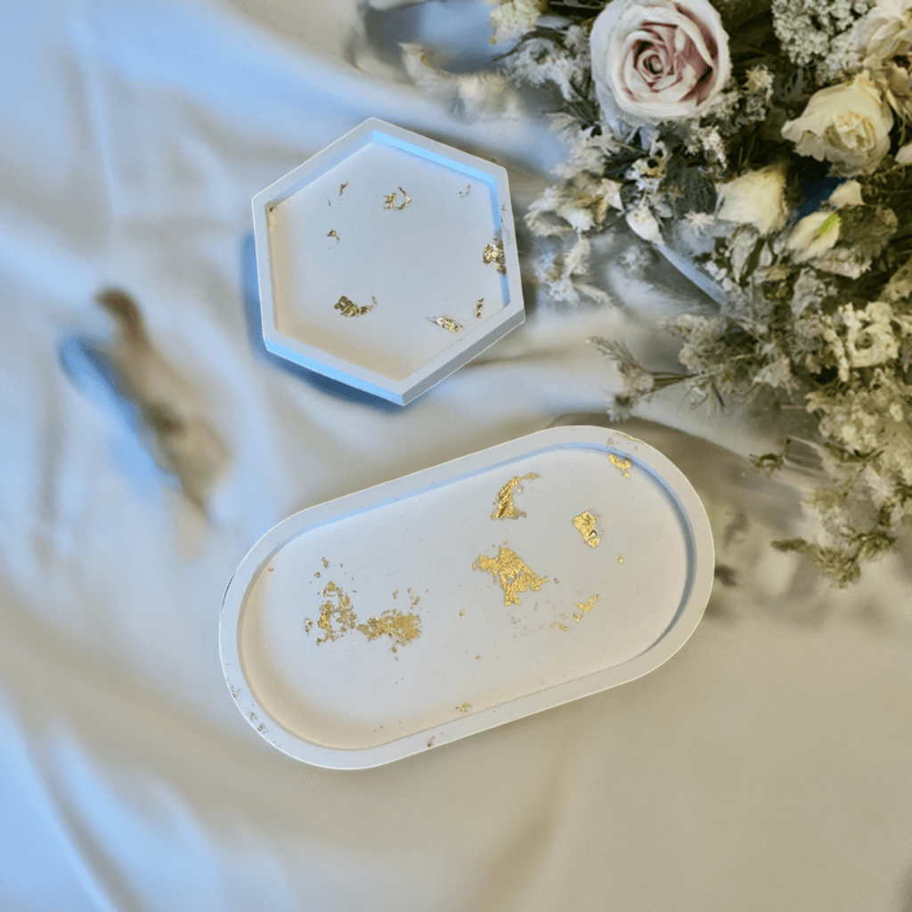 Jesmonite Tray | Handmade Minimalist Décor