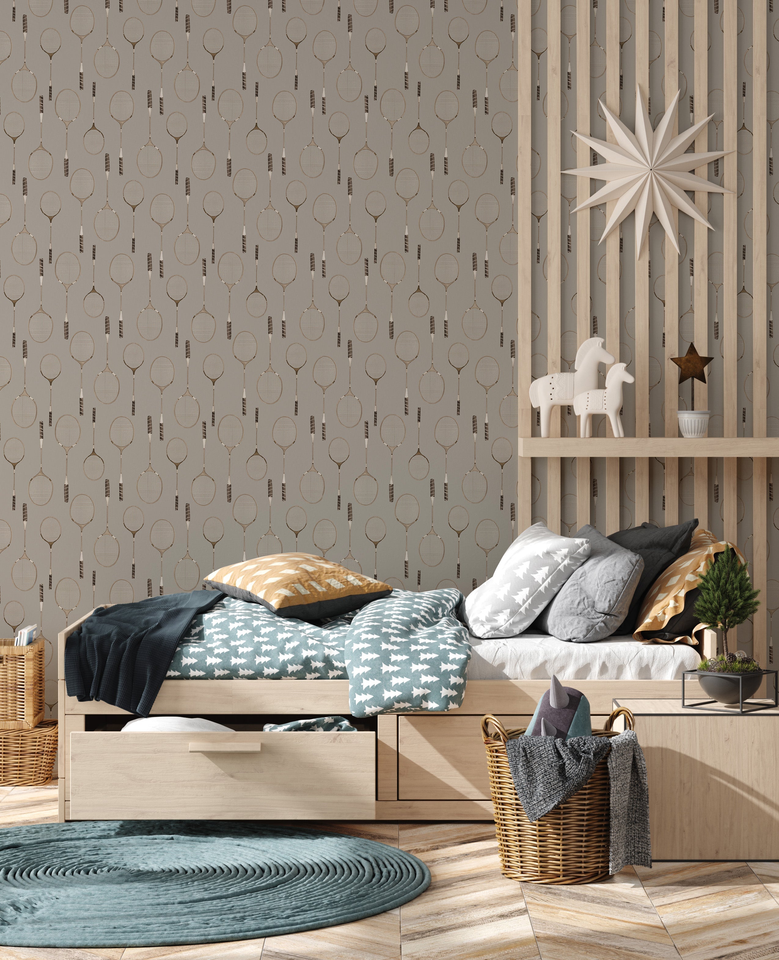 Decker Wallpaper by Hailey Kiefer Designs
