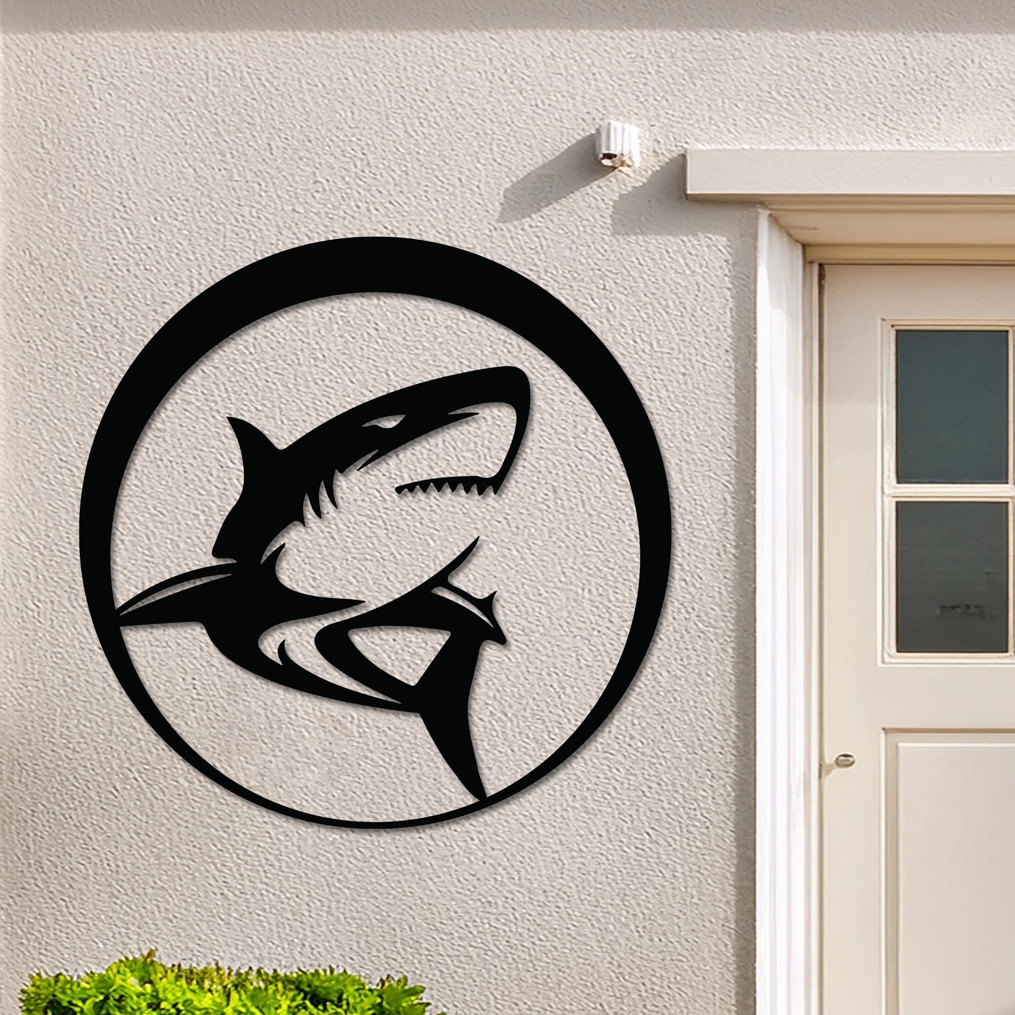 Great White Shark Sign-0