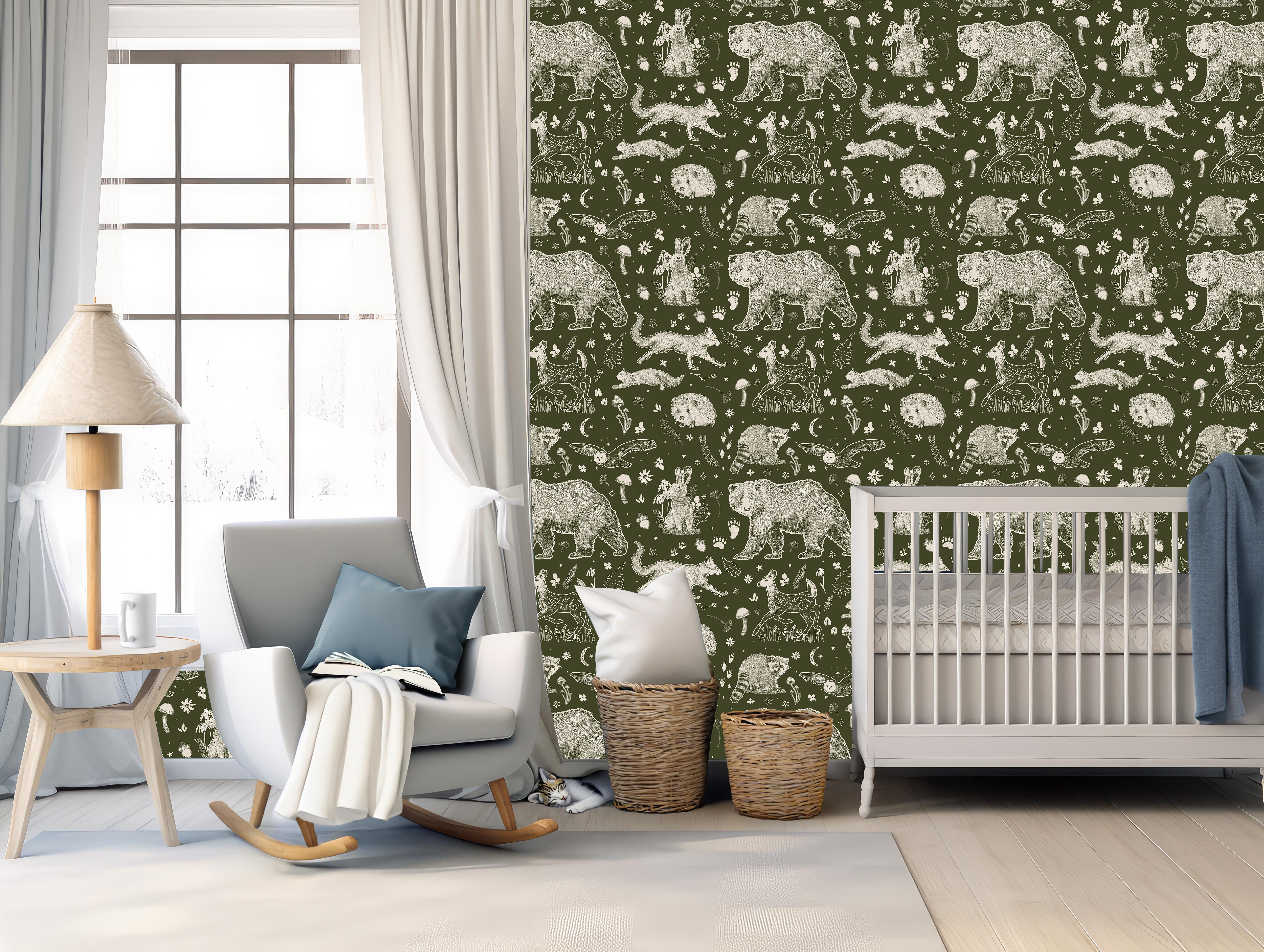 Beckett Wallpaper by Brittany Polatis Design
