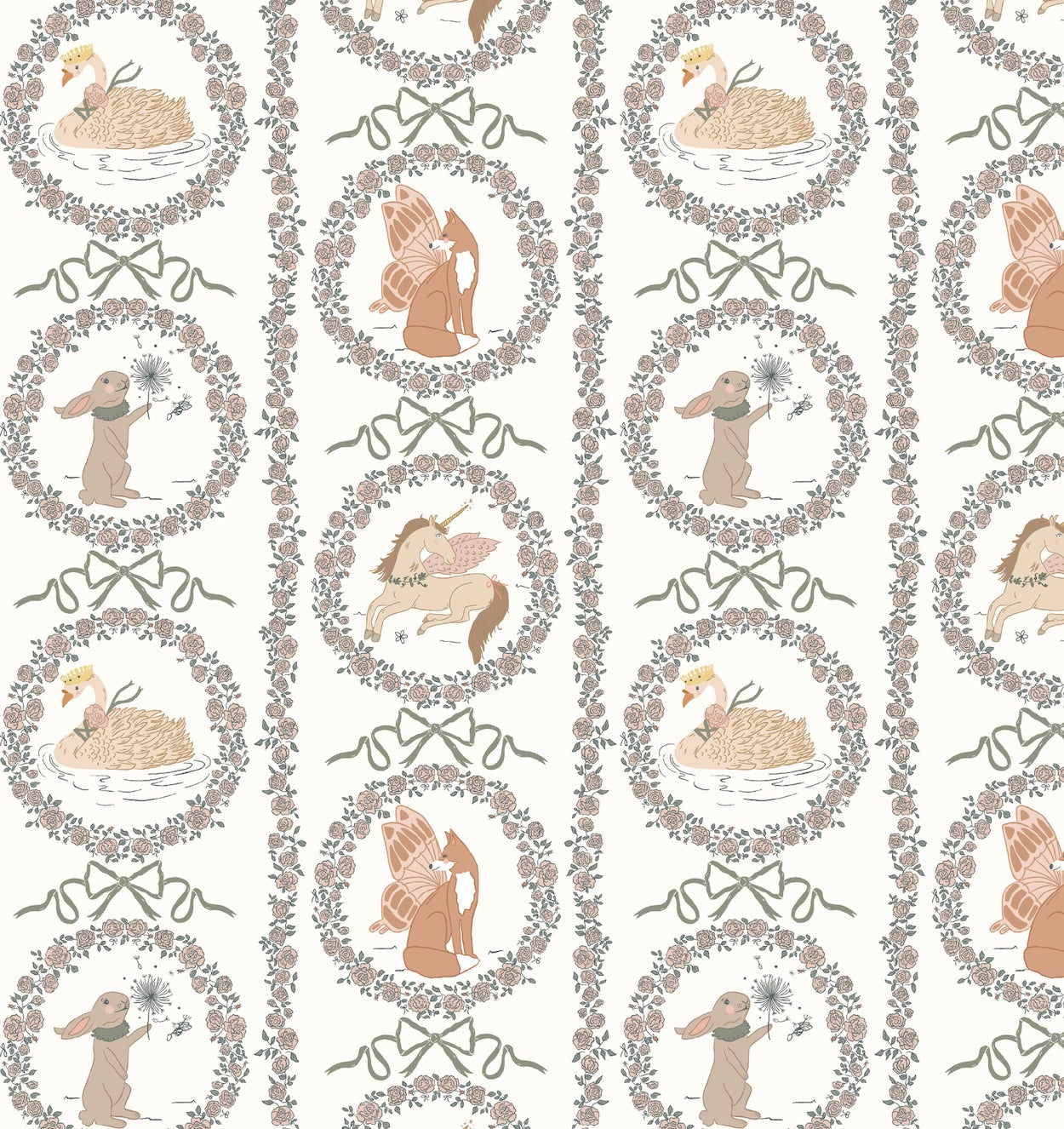 Layce Wallpaper by Painted Hawk Design