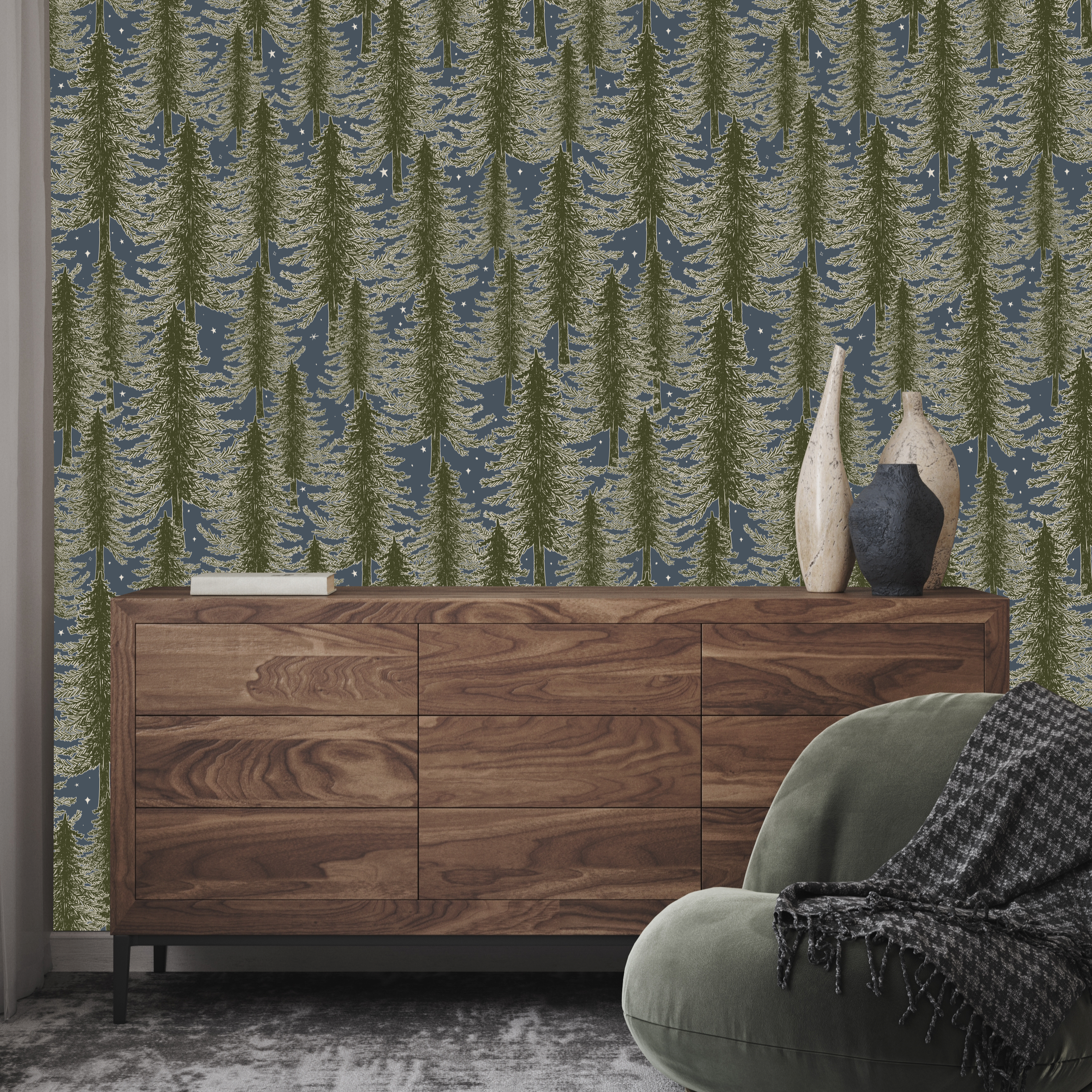 Mason Wallpaper by Brittany Polatis Design