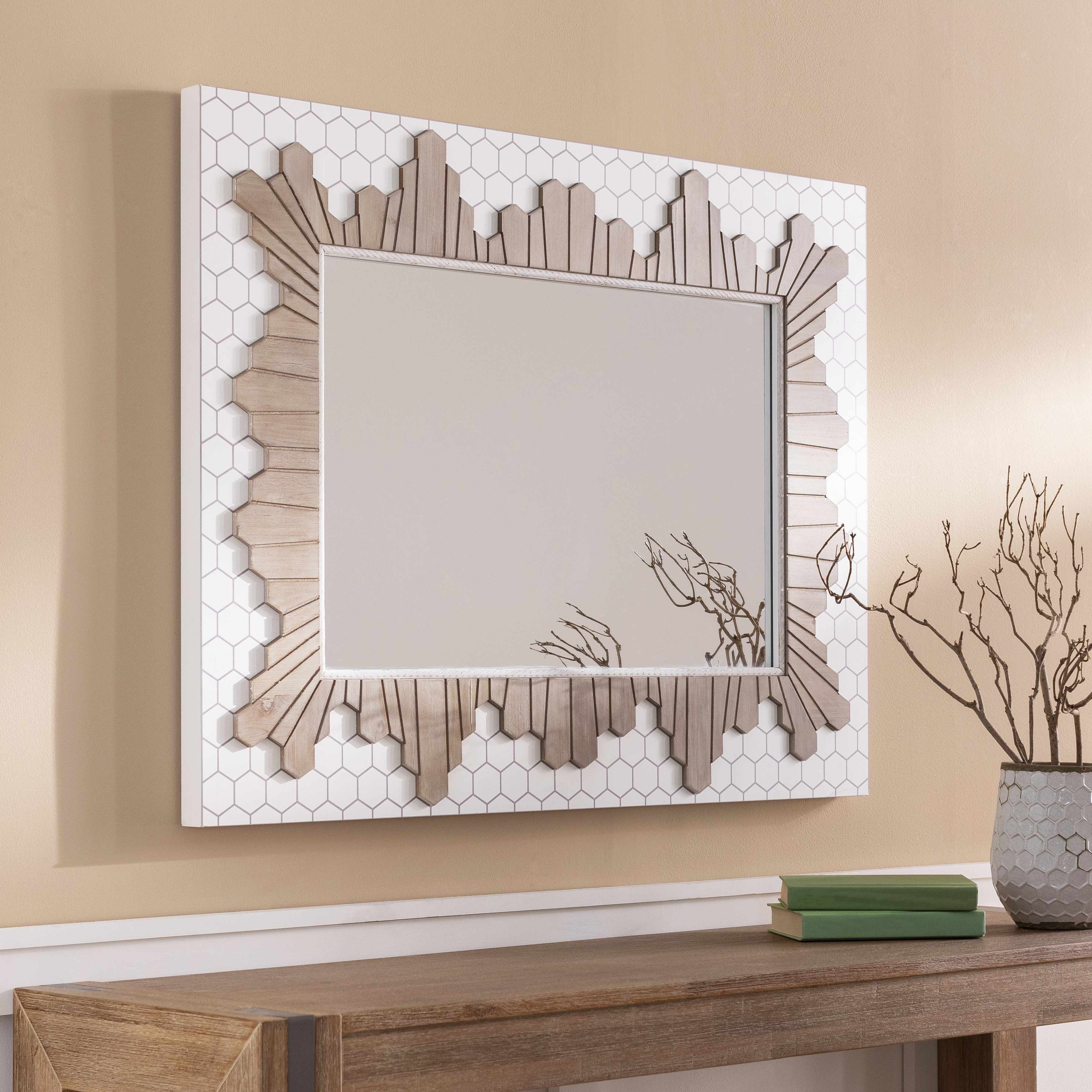 Garner Mosaic Framed Mirror-1