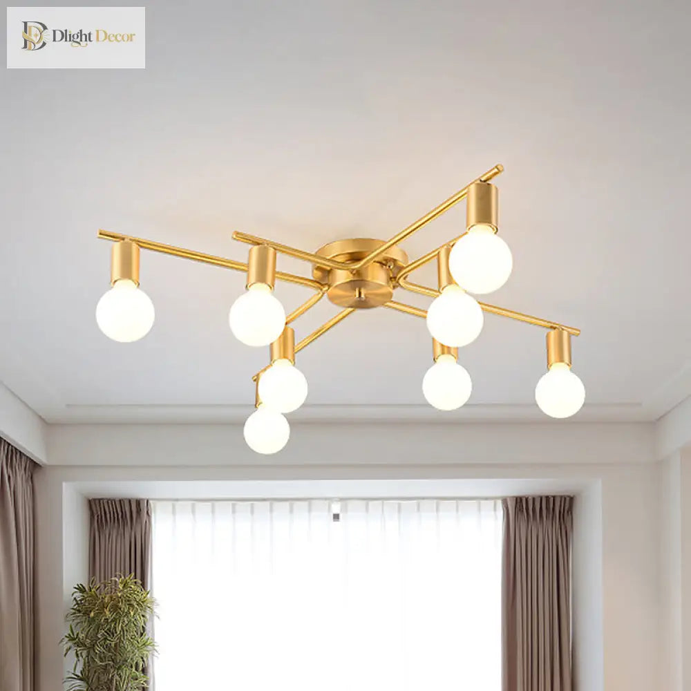 Hailey Flush Mount Light | Modern Interior Home Lighting