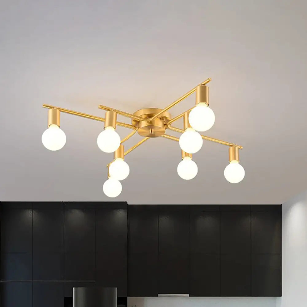 Hailey Flush Mount Light | Modern Interior Home Lighting