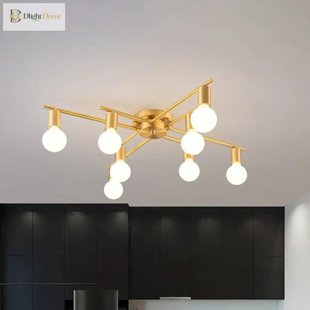 Hailey Flush Mount Light | Modern Interior Home Lighting
