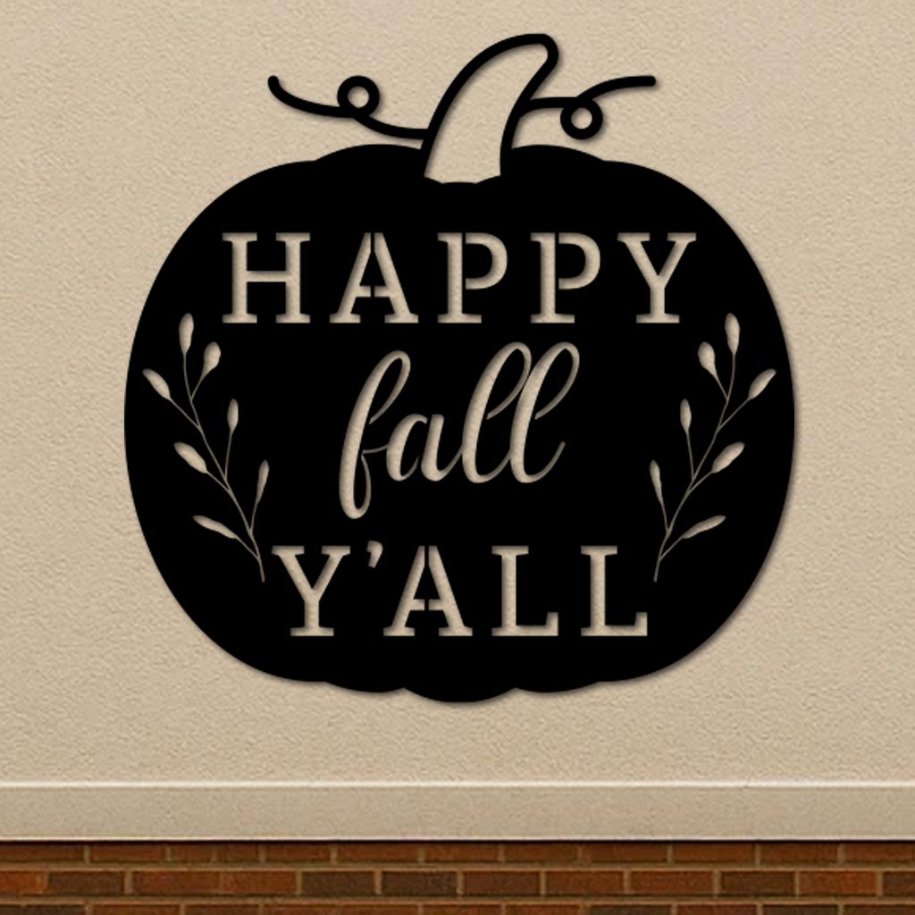 Happy Fall Y'all Sign-5