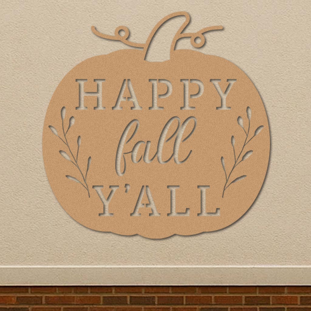 Happy Fall Y'all Sign-2