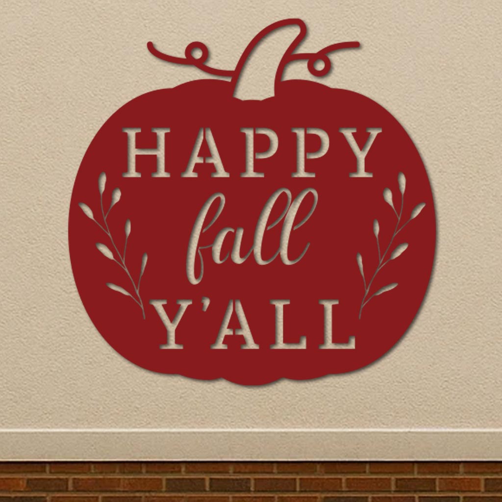 Happy Fall Y'all Sign-8