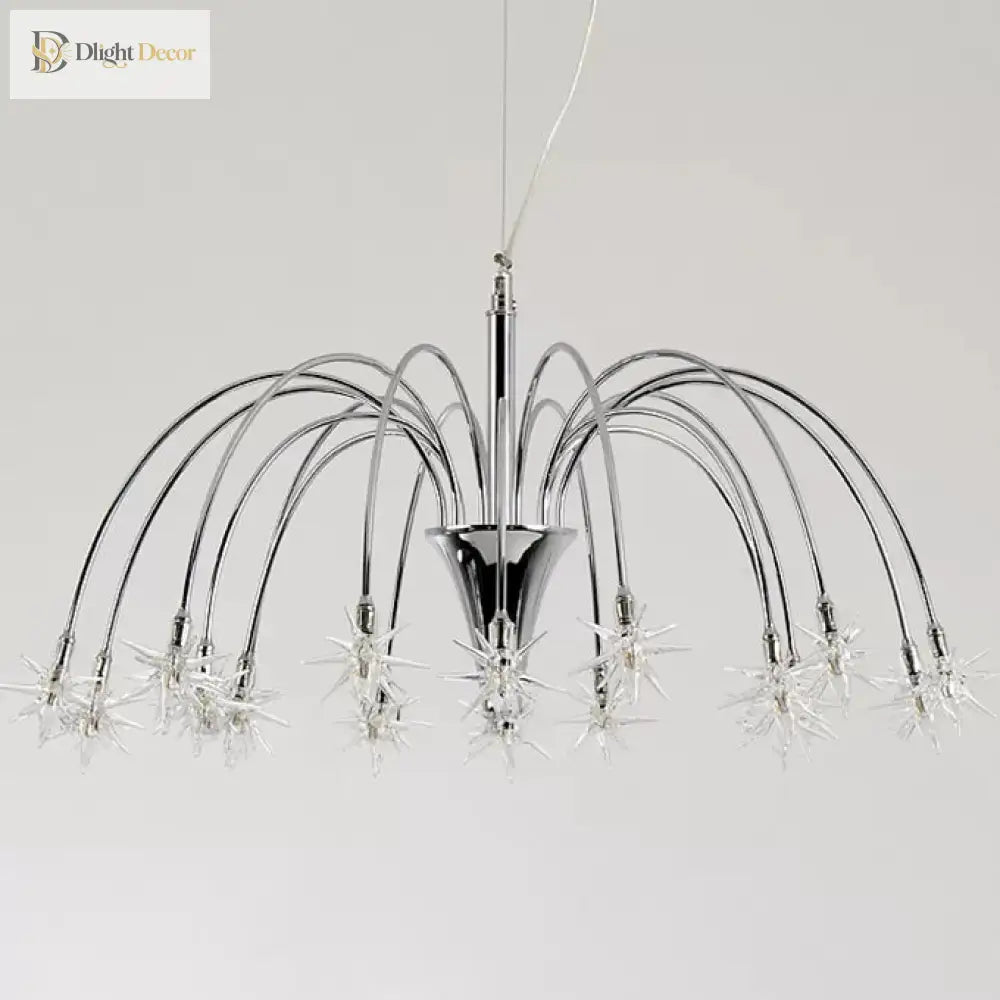 Harlow Chandelier | Modern Dining Room Home Lighting