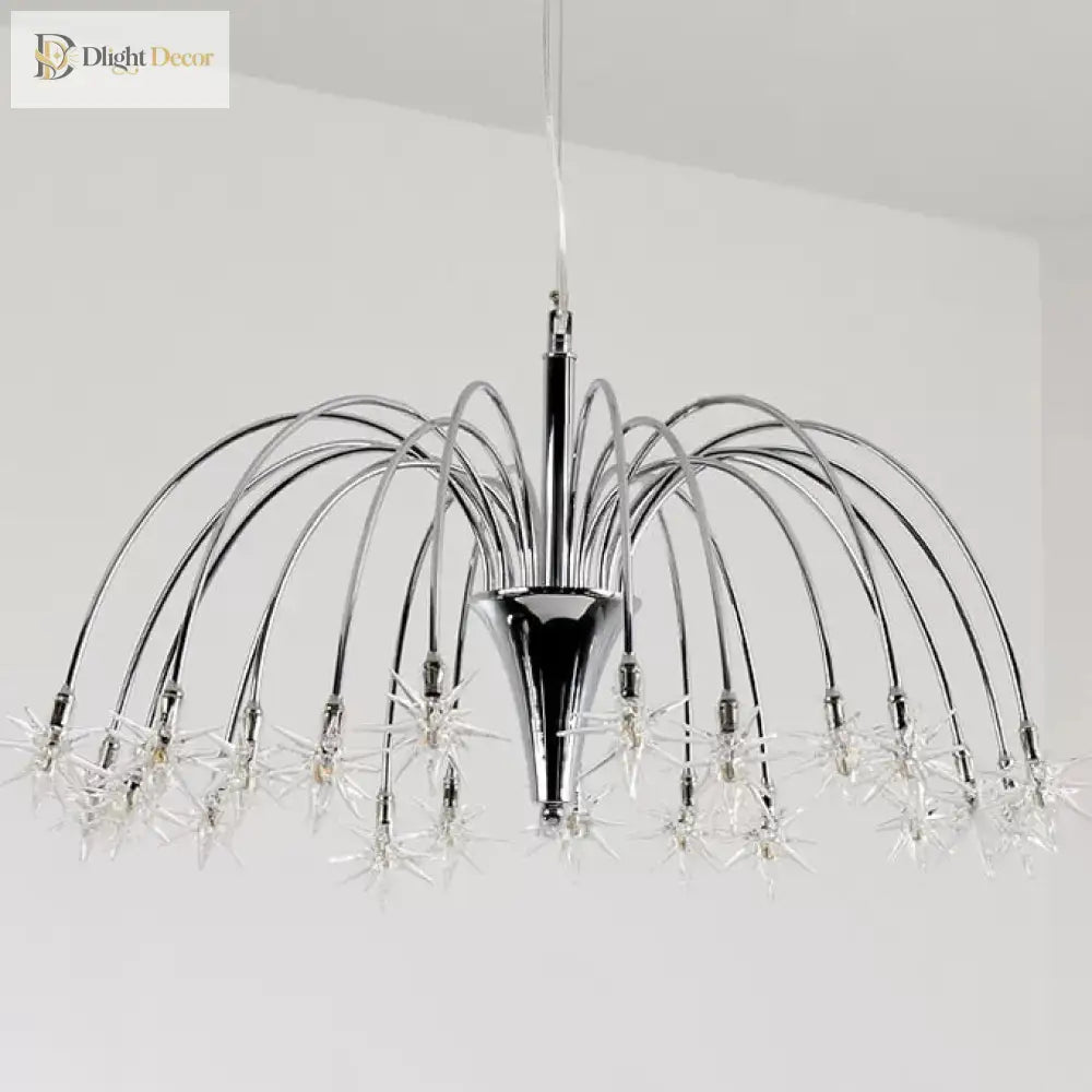 Harlow Chandelier | Modern Dining Room Home Lighting