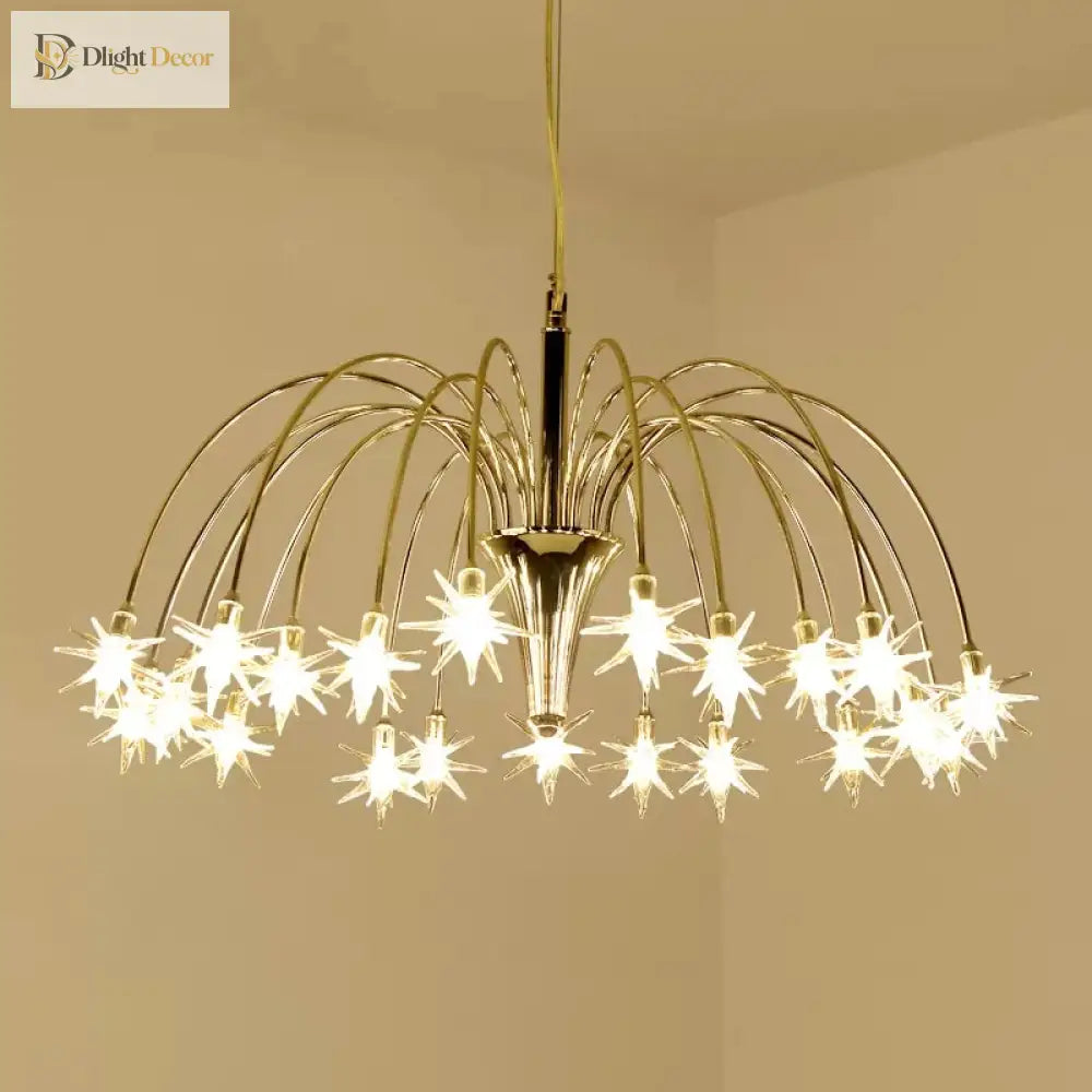 Harlow Chandelier | Modern Dining Room Home Lighting