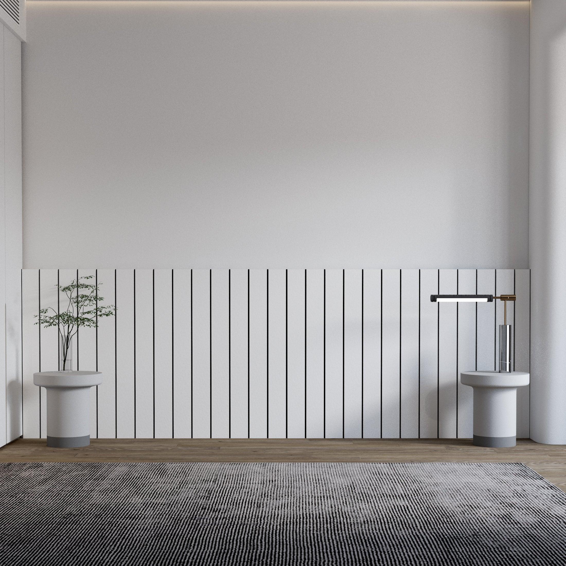 White & Black Headboard Bars - PRHOMZ